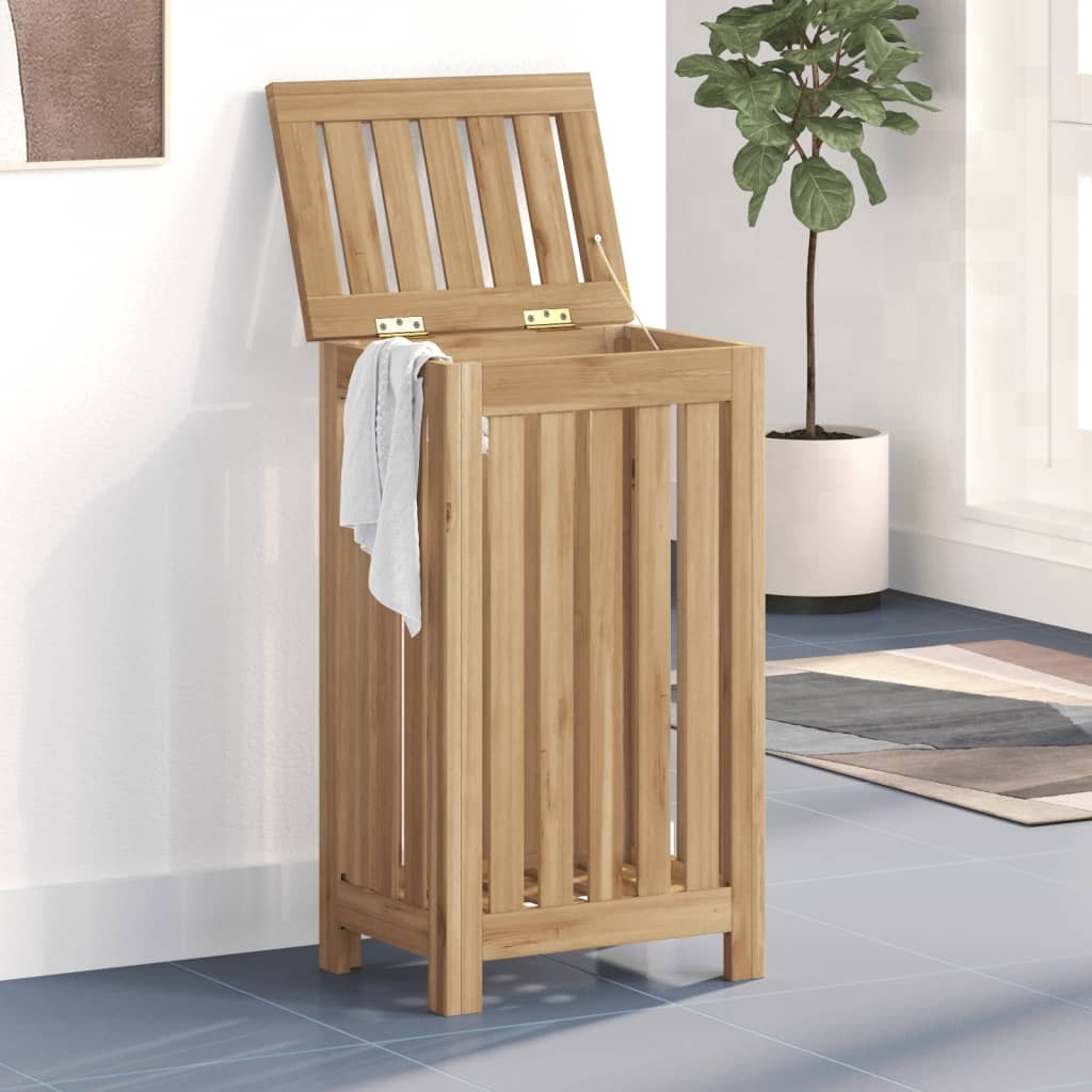 vidaXL Wash Bin 13.8&quotx9.8&quotx23.6" Solid Wood Teak