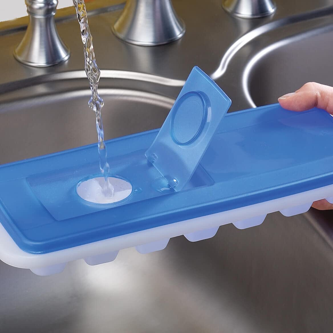 Set of 2 Covered Ice Trays