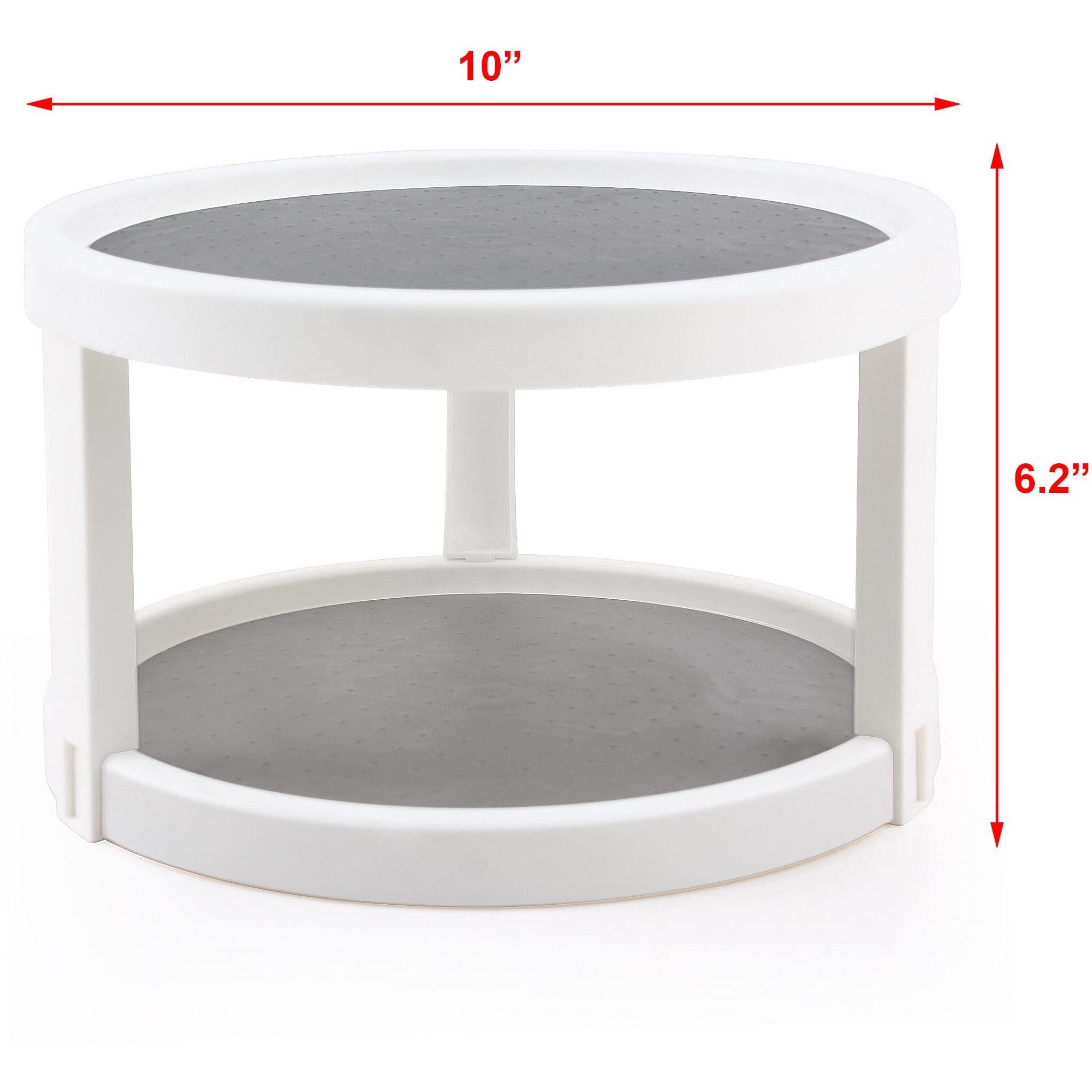 2-Tier Lazy Susan Pantry Organizer
