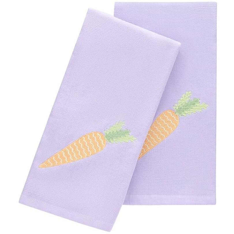 Carrots Bath Collection - Set of 2 Hand Towels