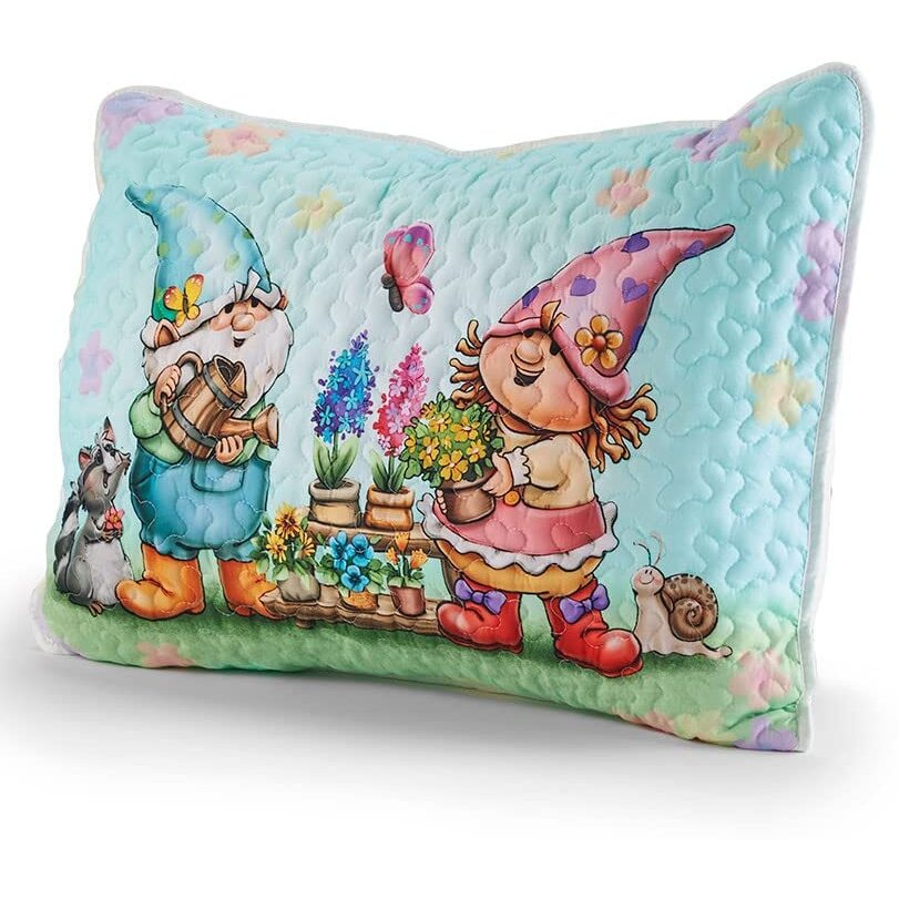 Spring Gnome Bedroom Ensemble - Sham