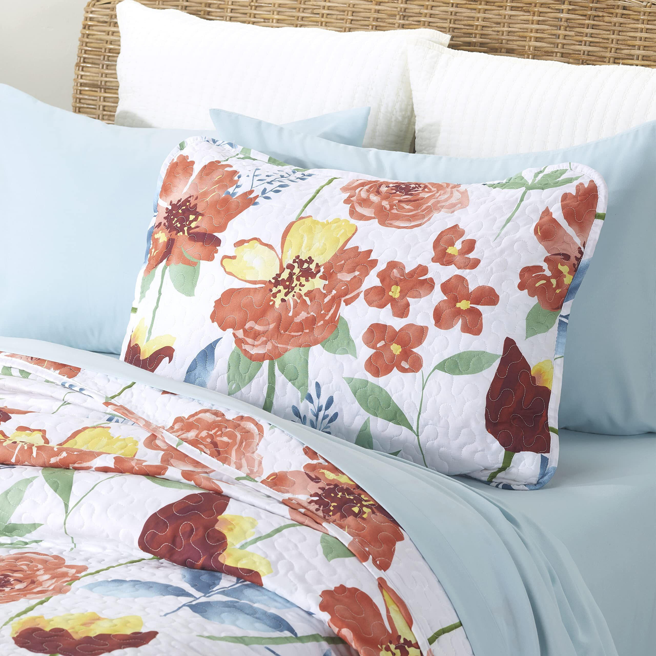 Garden Delight Quilt or Sham - Sham