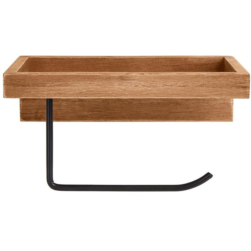 Farmhouse Bathroom Collection - Toilet Tissue Holder Natural