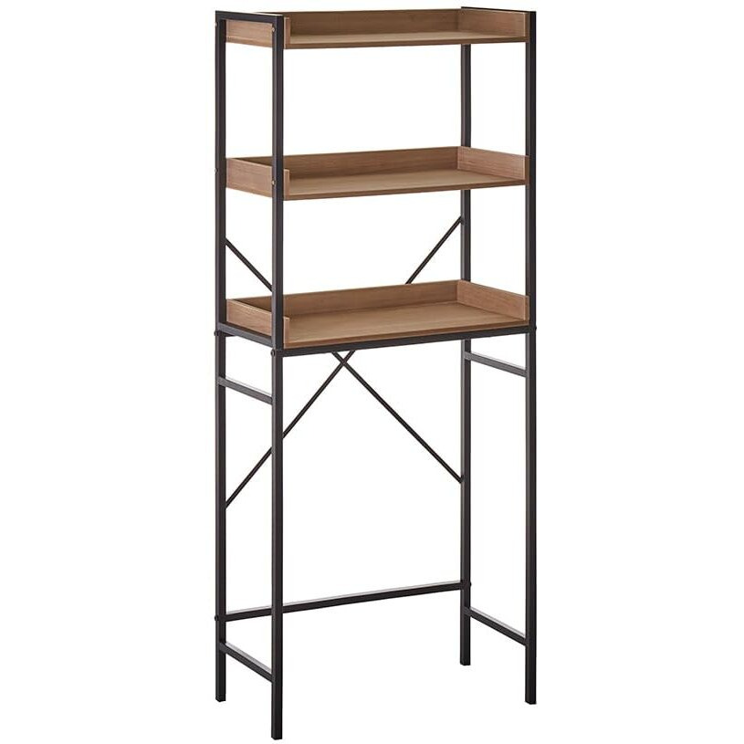 Farmhouse Bathroom Collection - Over Toilet Tower Natural