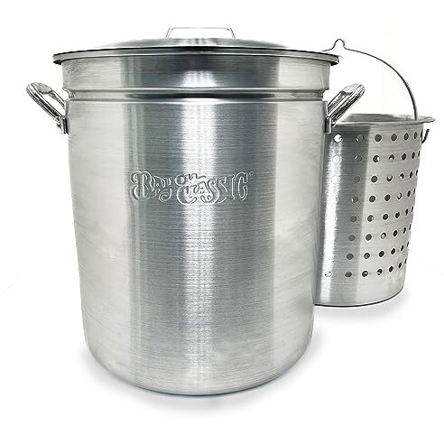 Barbour 4060 Bayou Classic Fryer-Steamer With Lid And Basket - 60 Quart