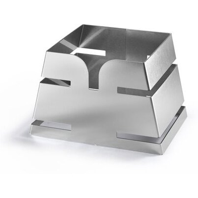 Rosseto Serving Solutions LD137 Small Pyramid Skycap Riser - Stainless Steel