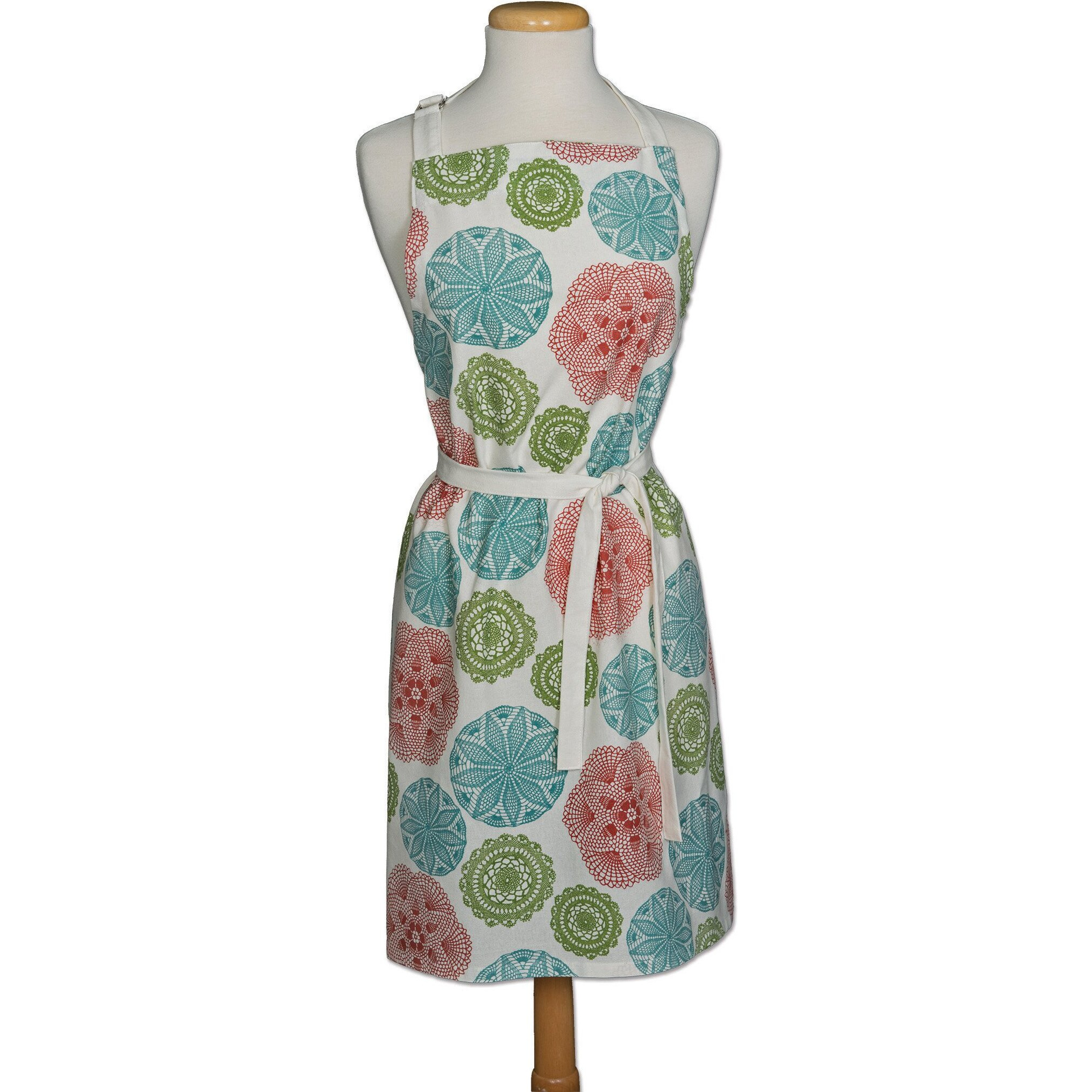 Heritage Lace CE-APR 26 x 34 in. Crochet Envy Apron  Ecru
