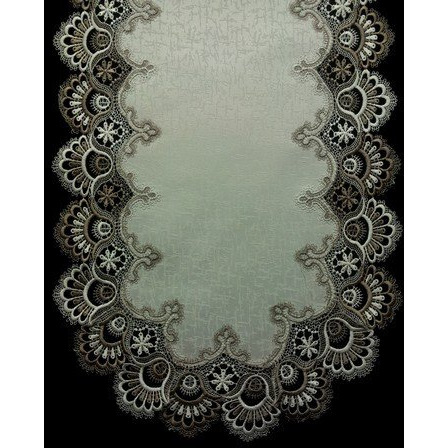 H8139-FF Cocoa Lace Round Doily  16 in.