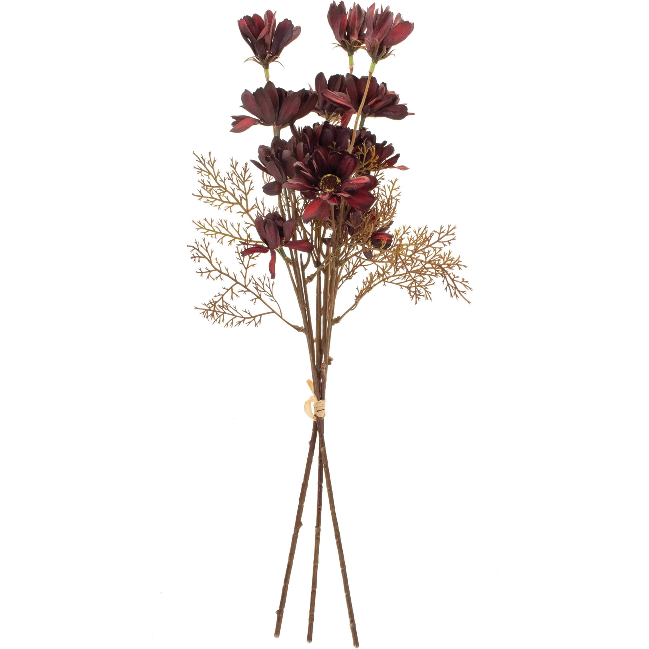 Burgandy Harvest Flower Bundle (Set of 6)
