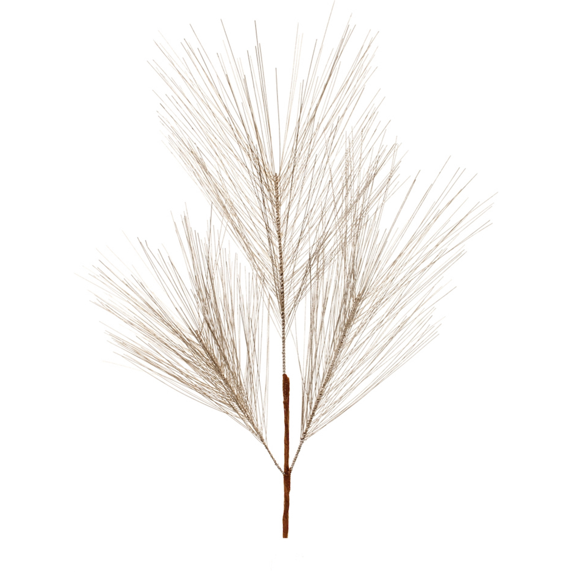 Silver Long Needle Pine Spray (Set of 6)