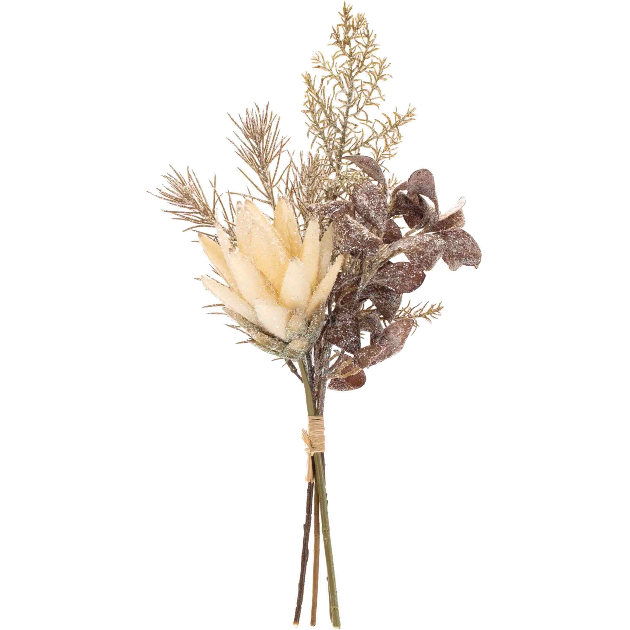 Glittered Protea Pine Bundle (Set of 2)