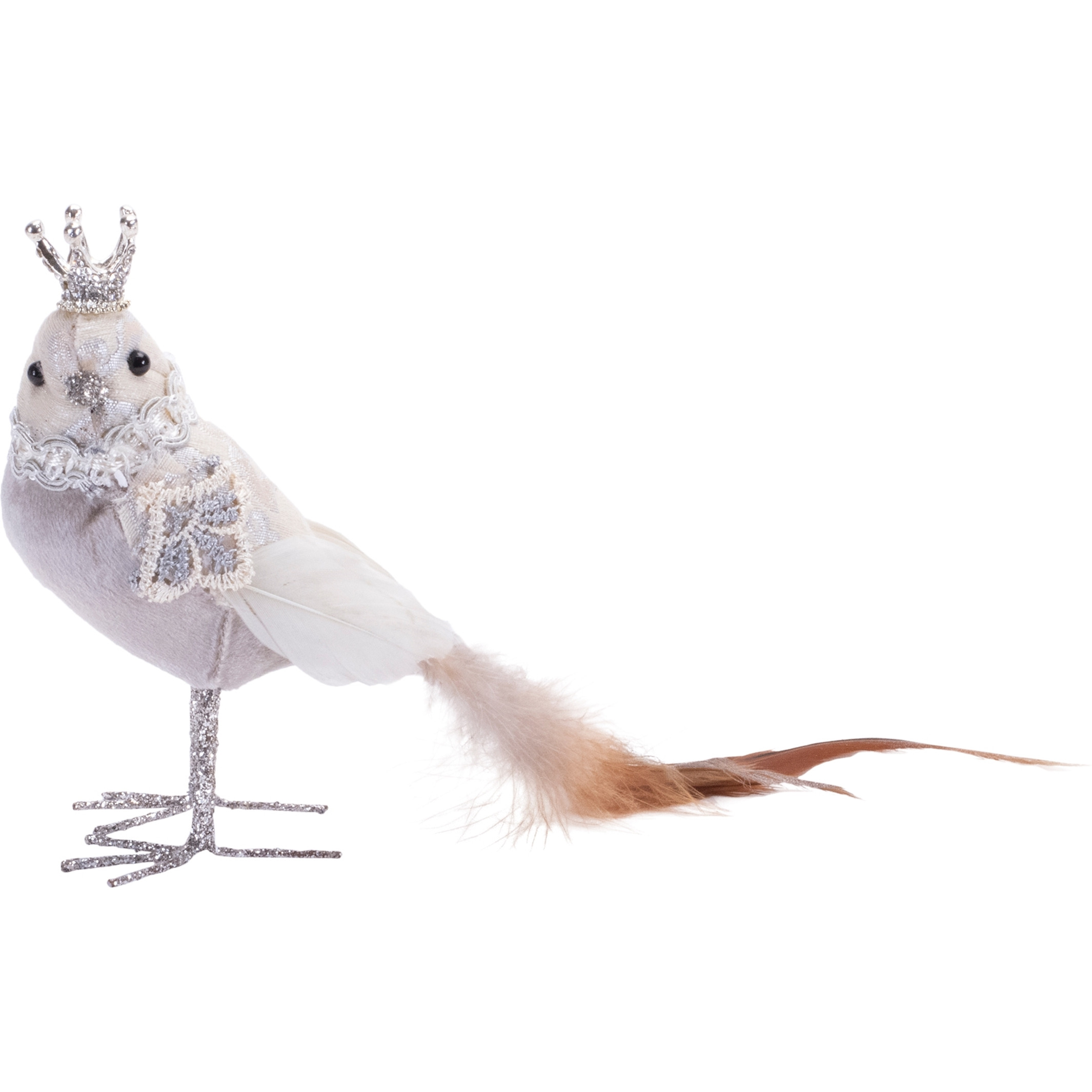 Jeweled Royal Bird Shelf Sitter (Set of 6)
