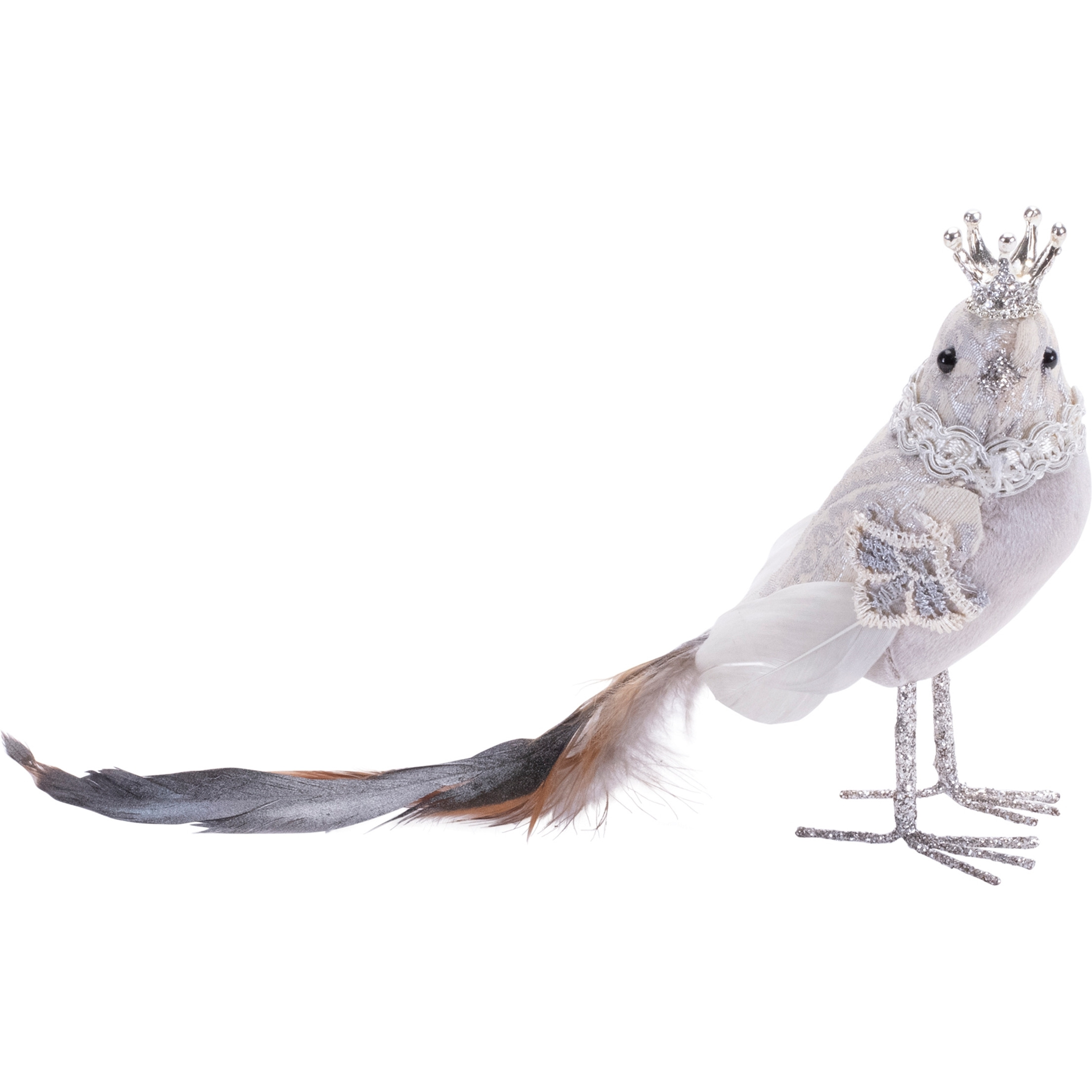 Jeweled Royal Bird Shelf Sitter (Set of 6)