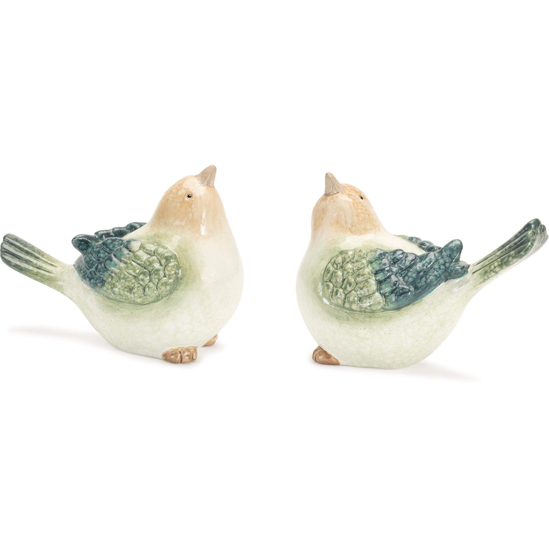 Terra Cotta Bird Figurine (Set of 4)