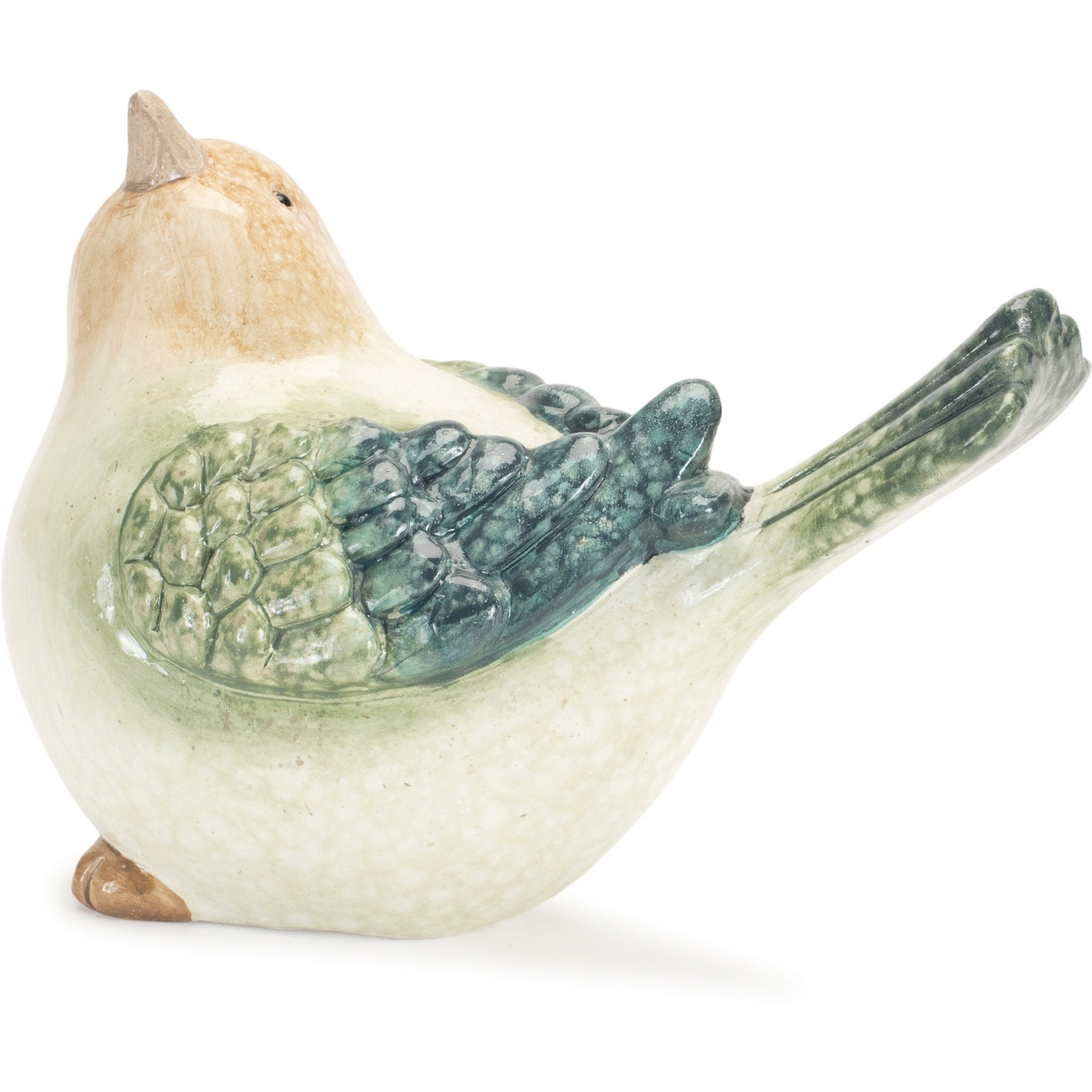 Terra Cotta Bird Figurine (Set of 4)