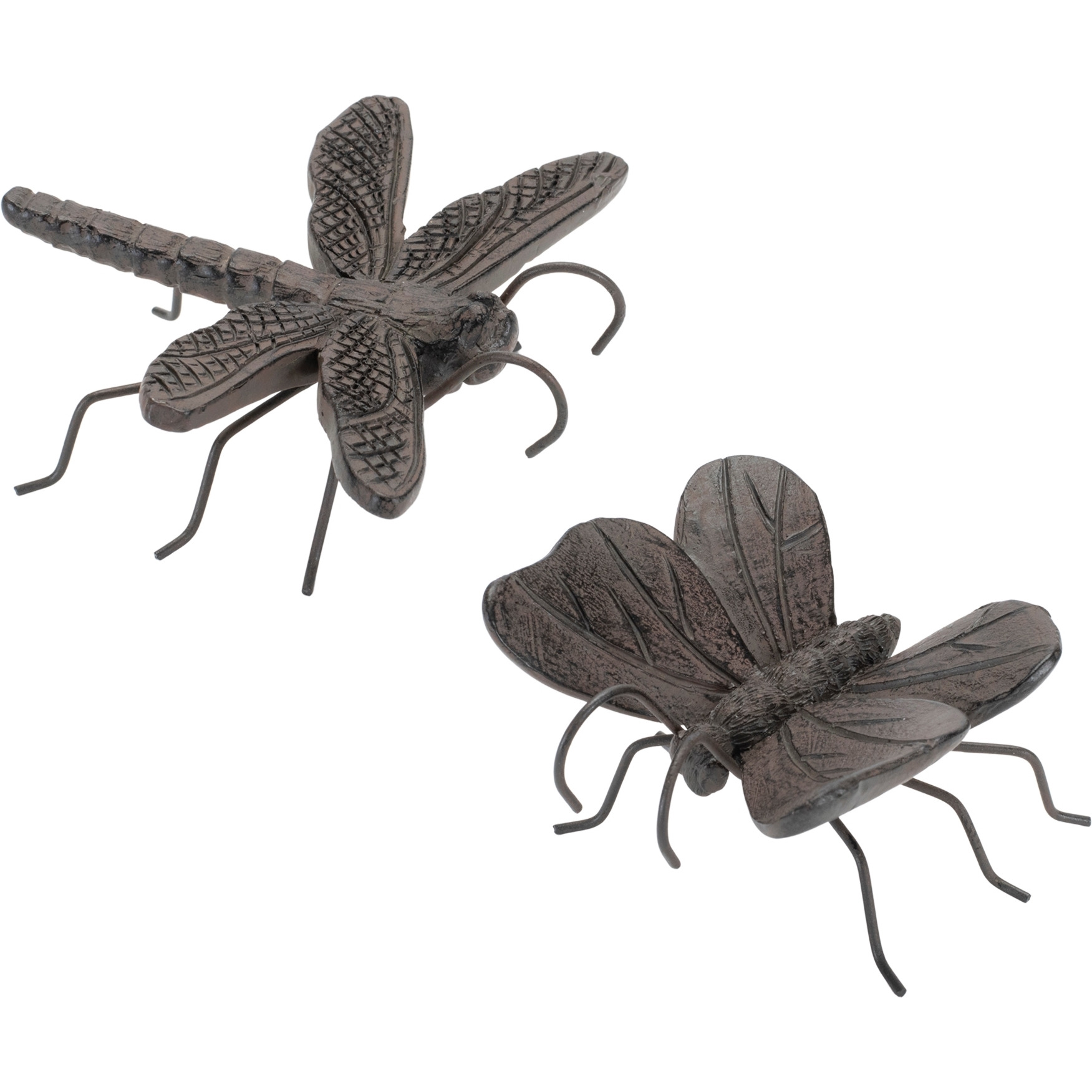 Dragonfly and Butterfly Insect Pot Sitter (Set of 12)