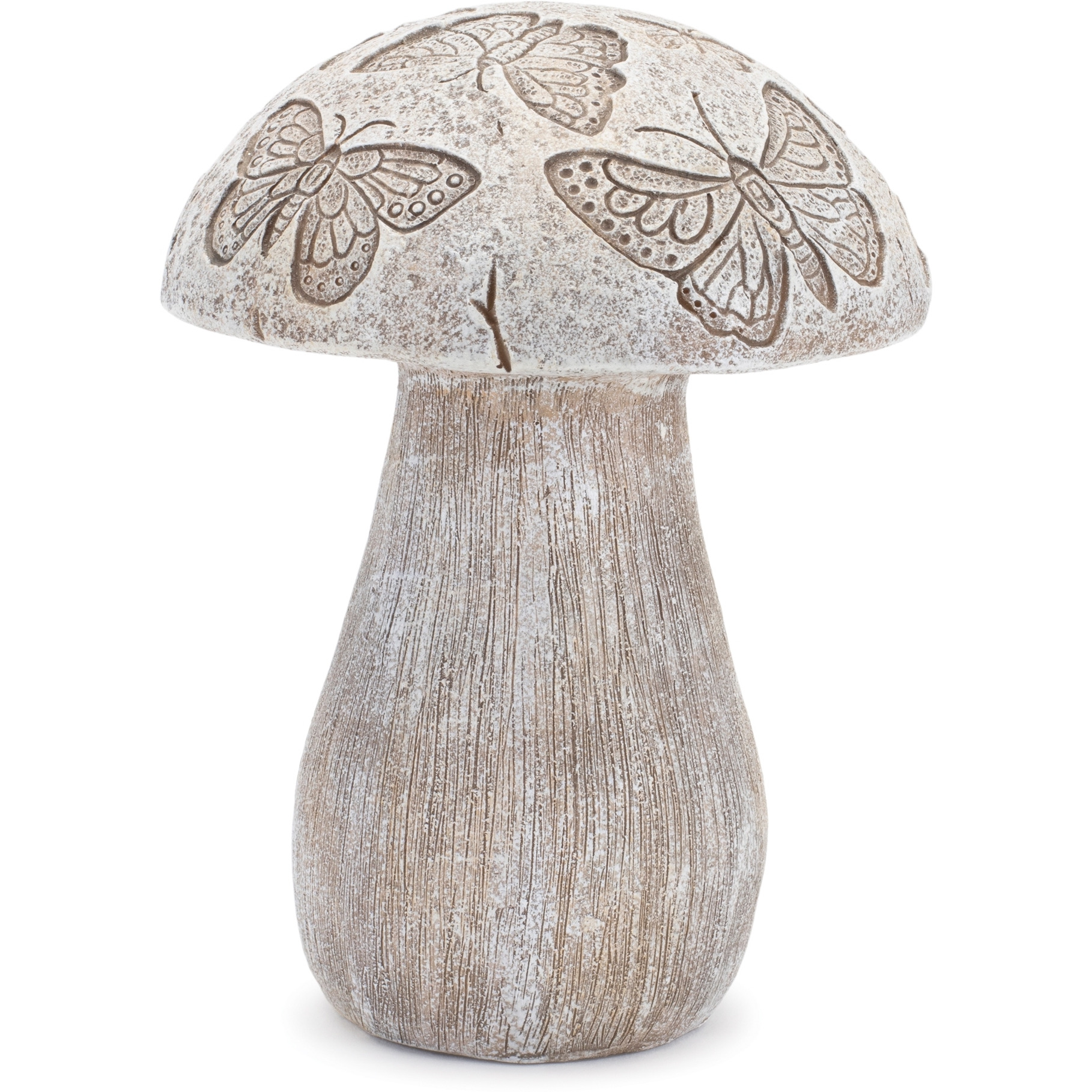 Bumble Bee and Butterfly Print Mushroom (Set of 2)