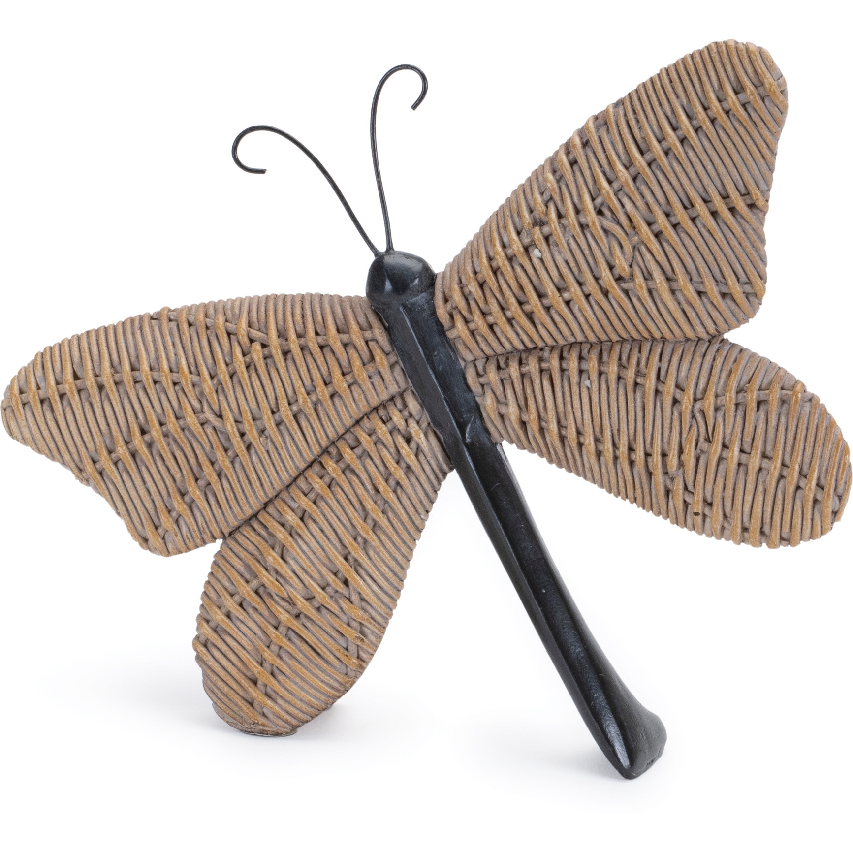 Wicker Design Butterfly and Dragonfly Shelf Sitter (Set of 4)