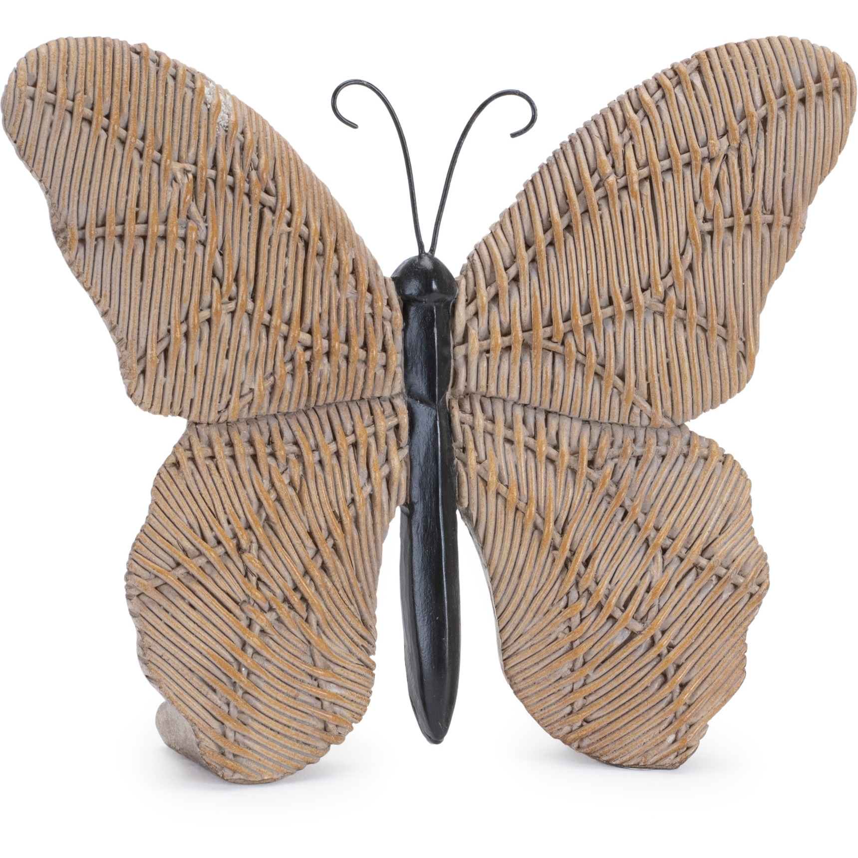 Wicker Design Butterfly and Dragonfly Shelf Sitter (Set of 4)