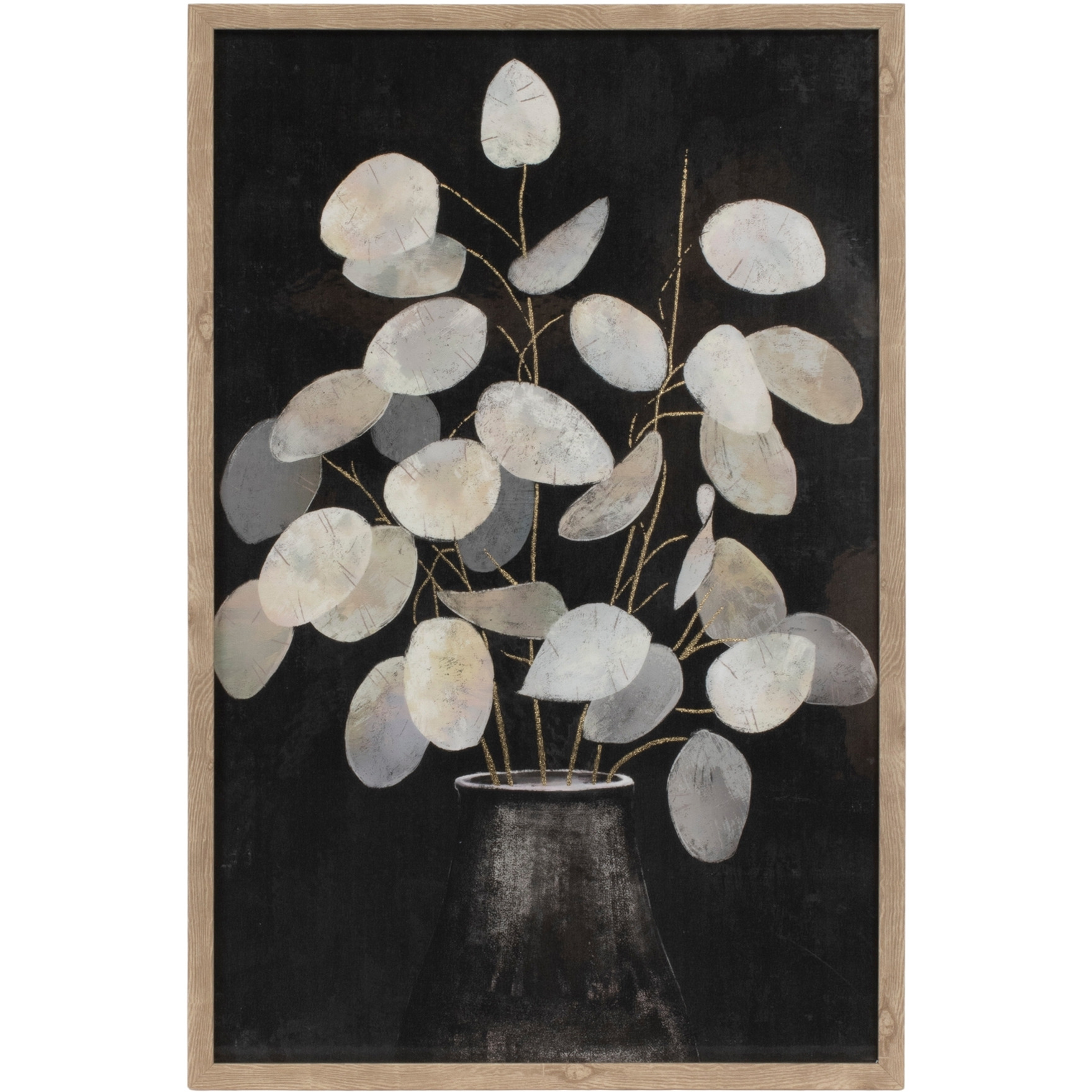 Beige Eucalyptus Print (Set of 2)