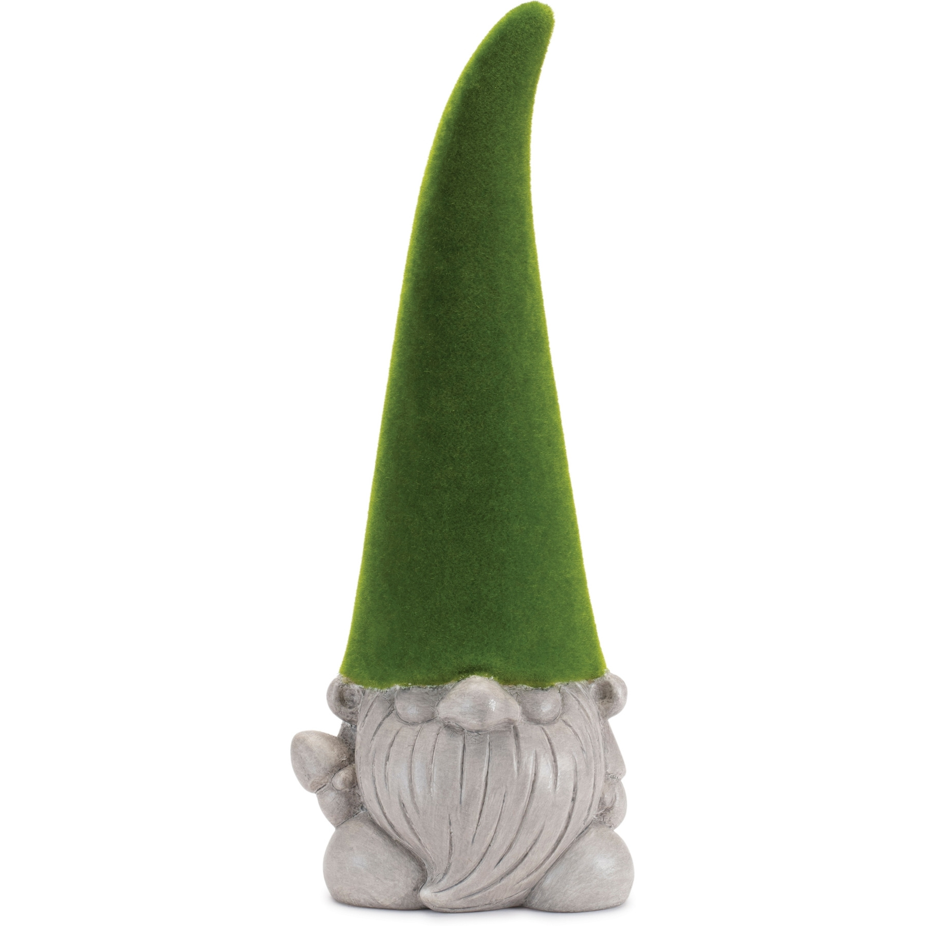 Mossy Terra Cotta Gnome Statue (Set of 2)