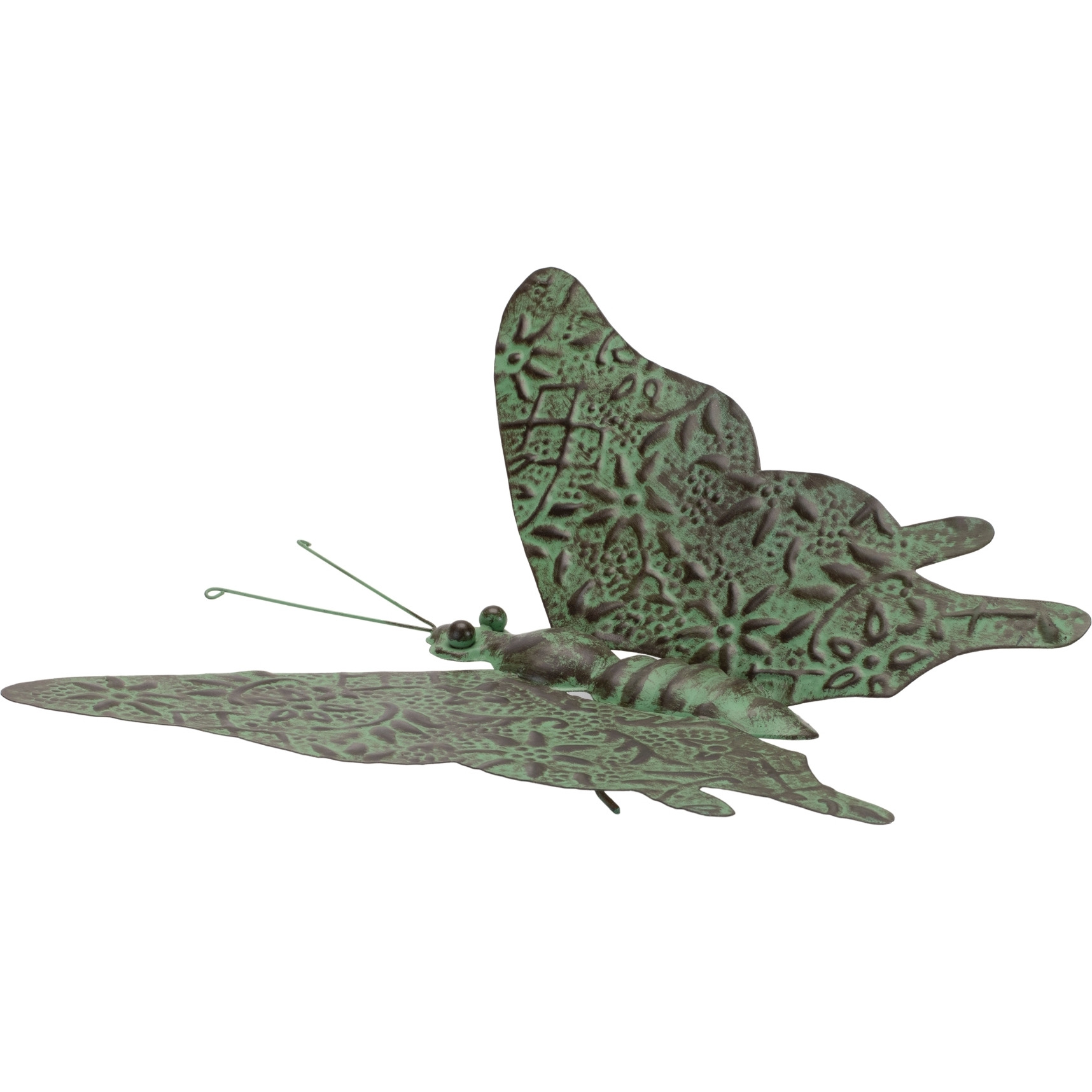 Iron Metal Butterfly Garden Accent 12.5&quotL