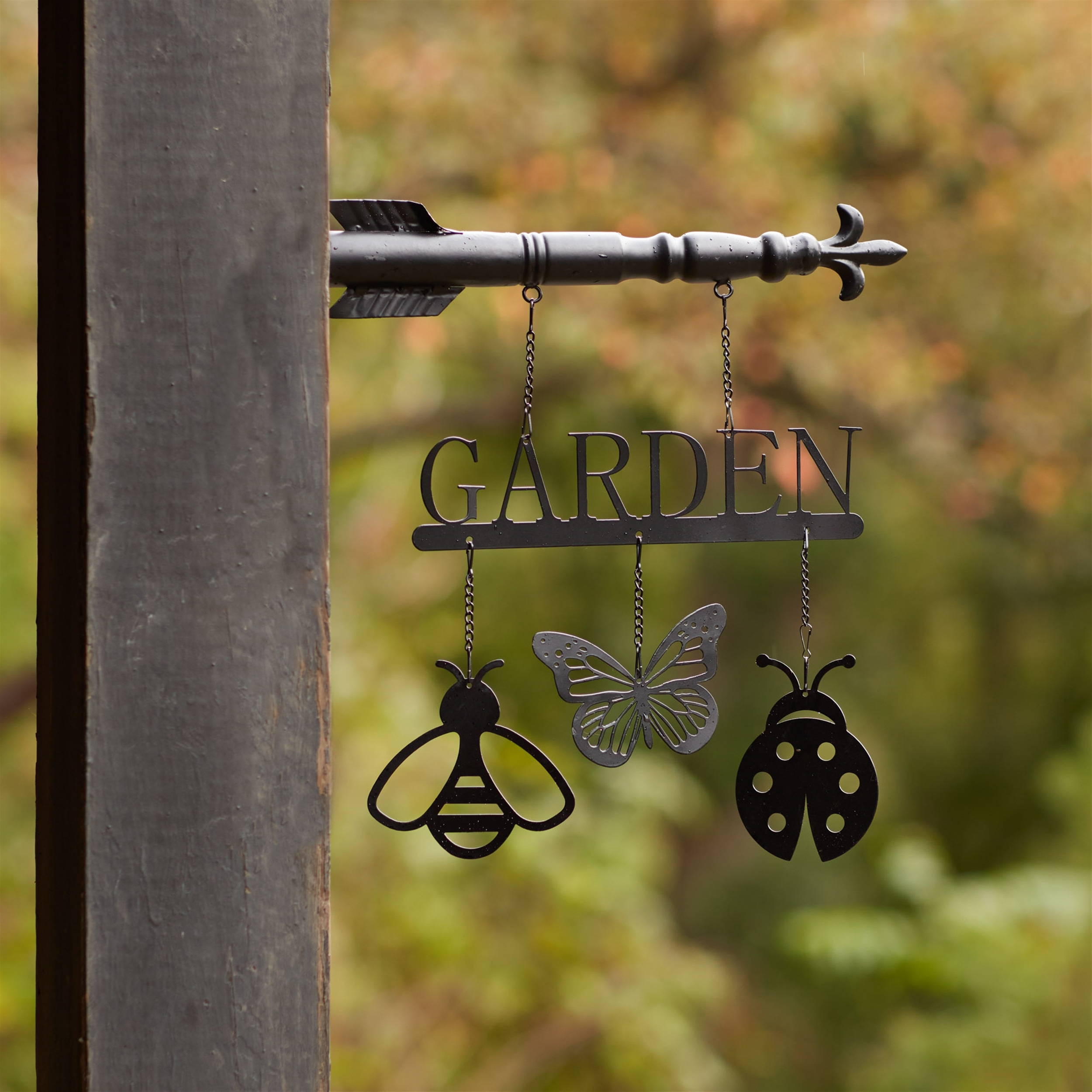 Butterfly Insect Garden Sign 15.5&quotH
