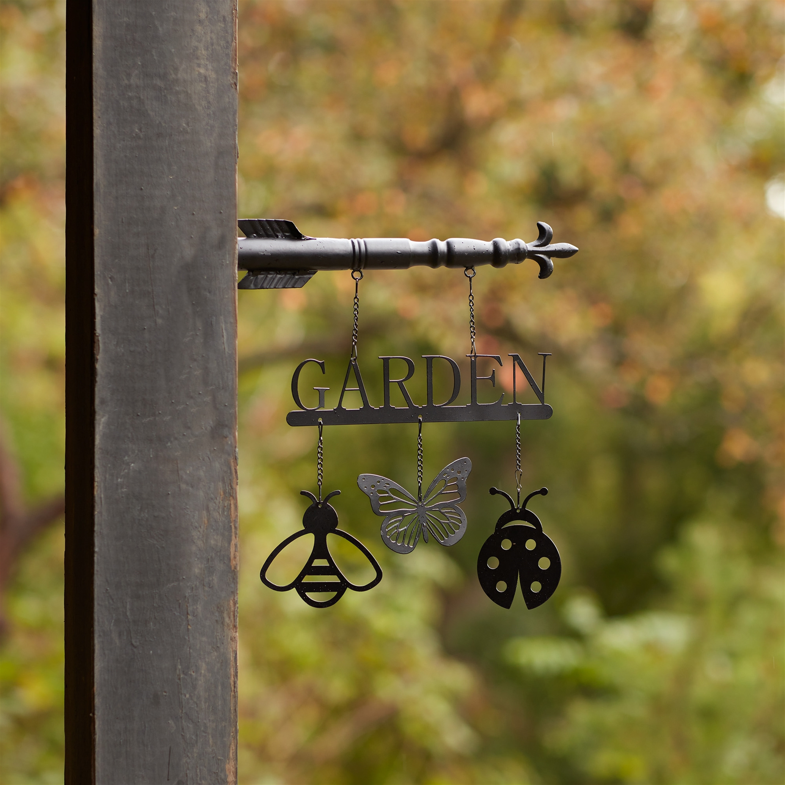 Butterfly Insect Garden Sign 15.5&quotH