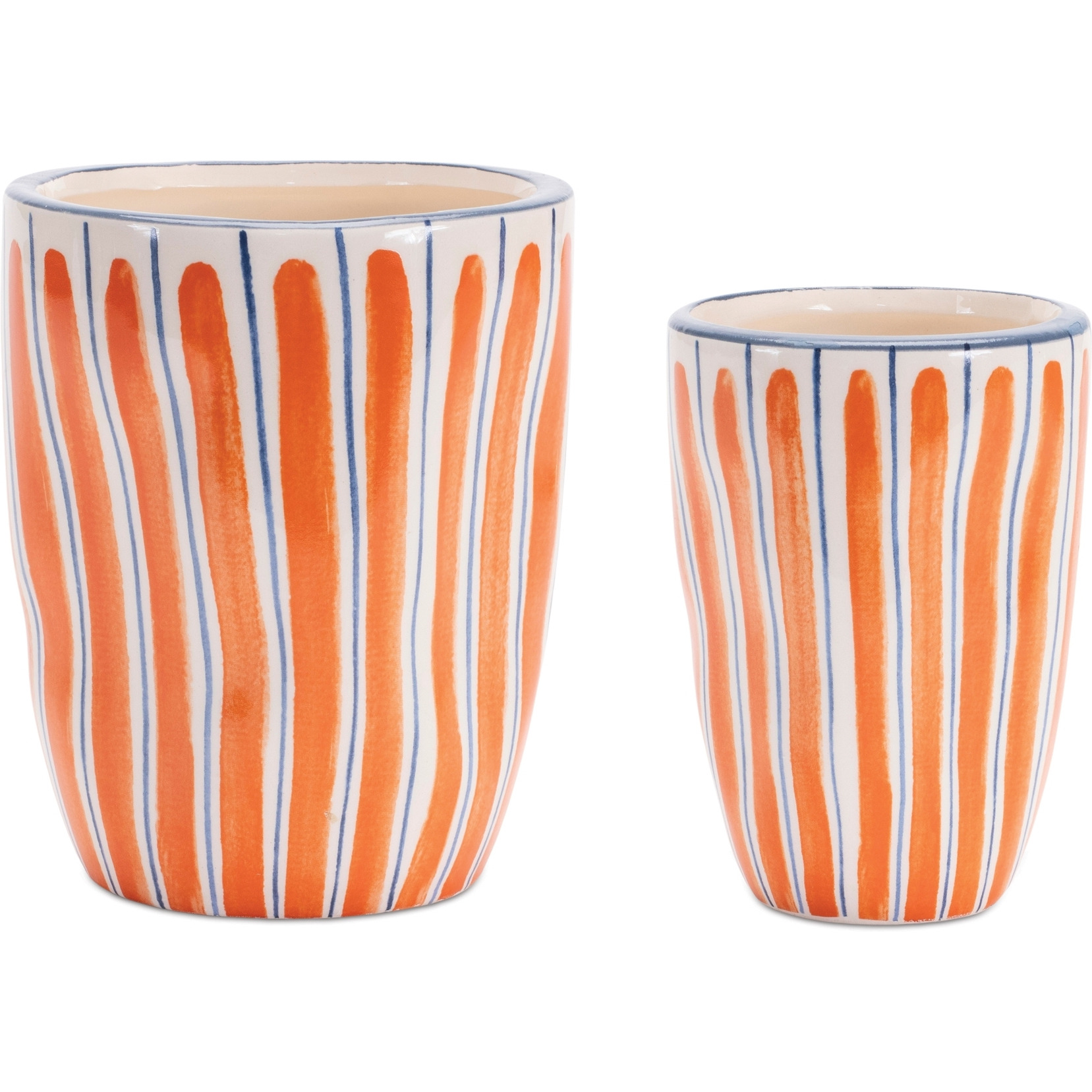 Wavy Stripe Planter (Set of 6)