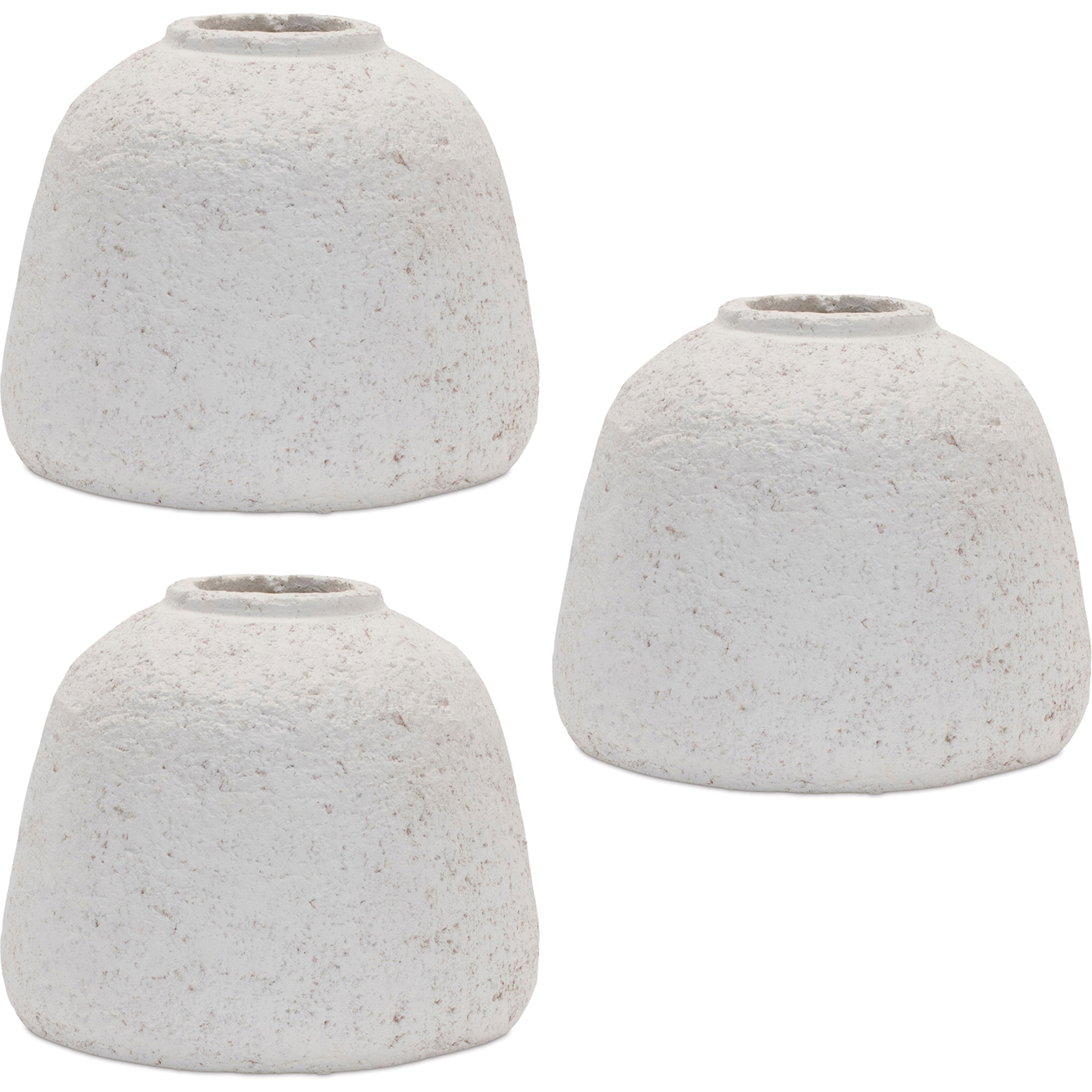 Distressed Terra Cotta Bud Vase (Set of 3)