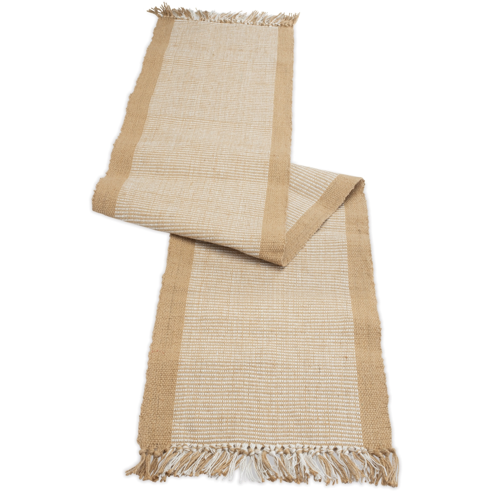 Woven Jute Table Runner 79.5&quotL
