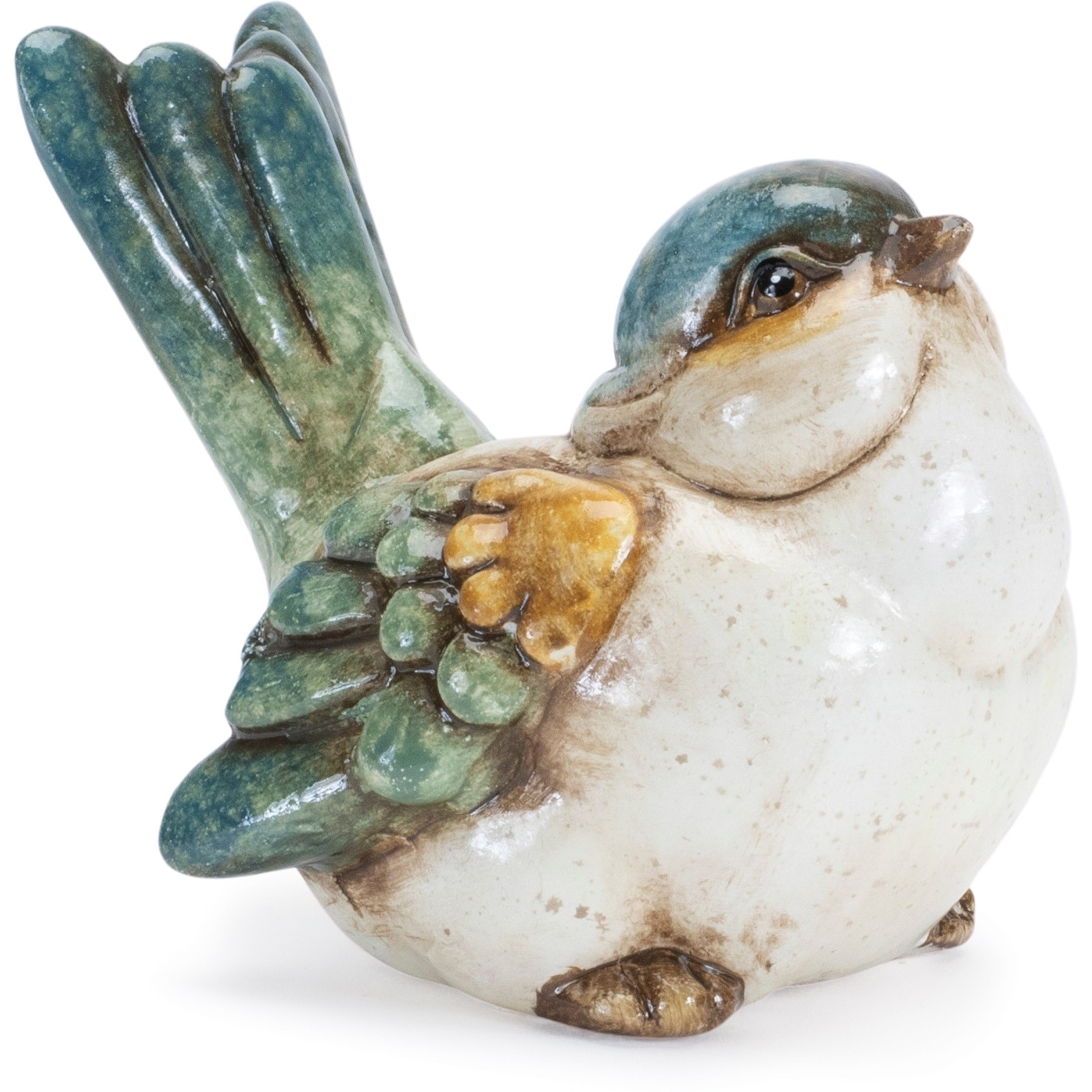 Terra Cotta Bird Figurine (Set of 6)