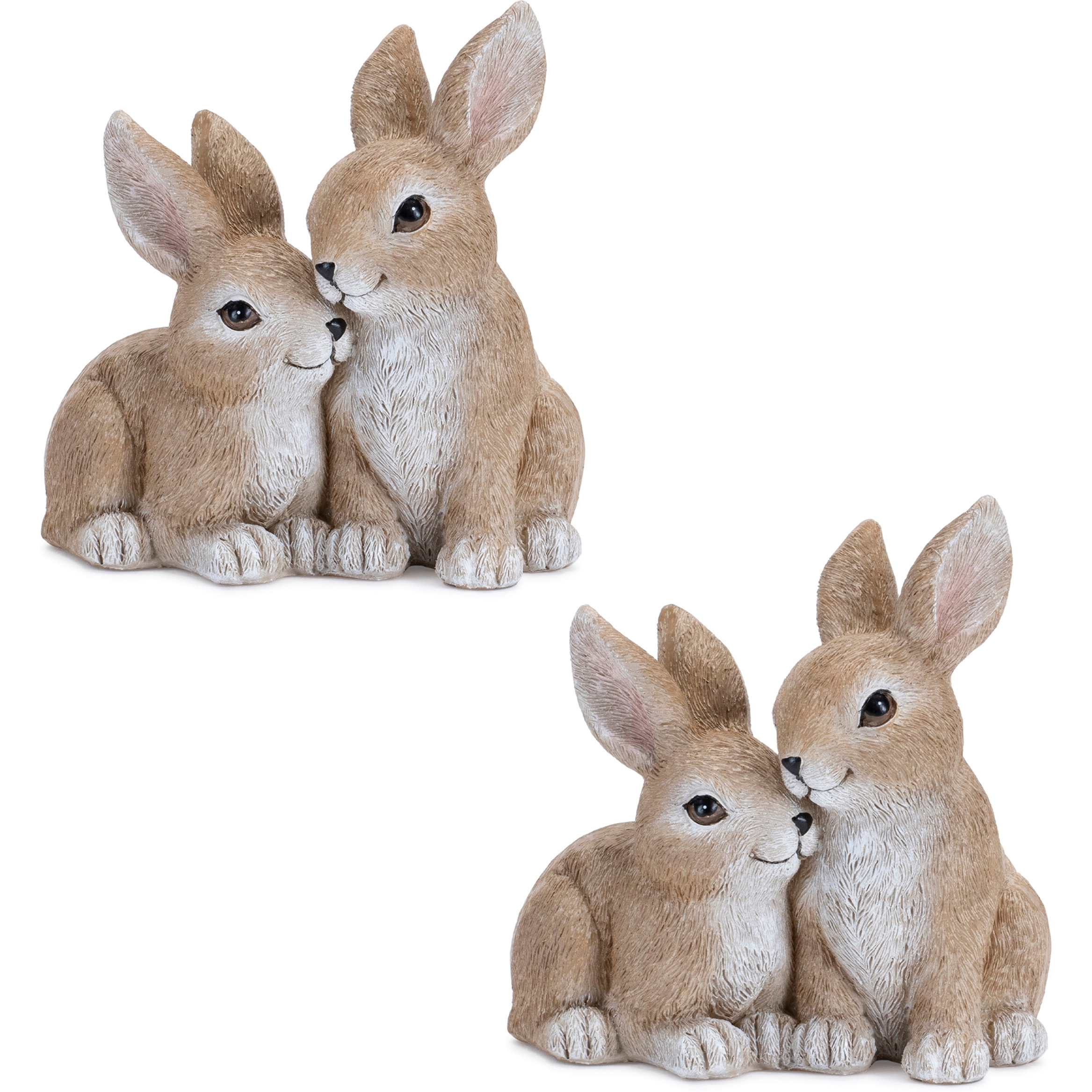Woodland Bunny Couple Figurine (Set of 2)