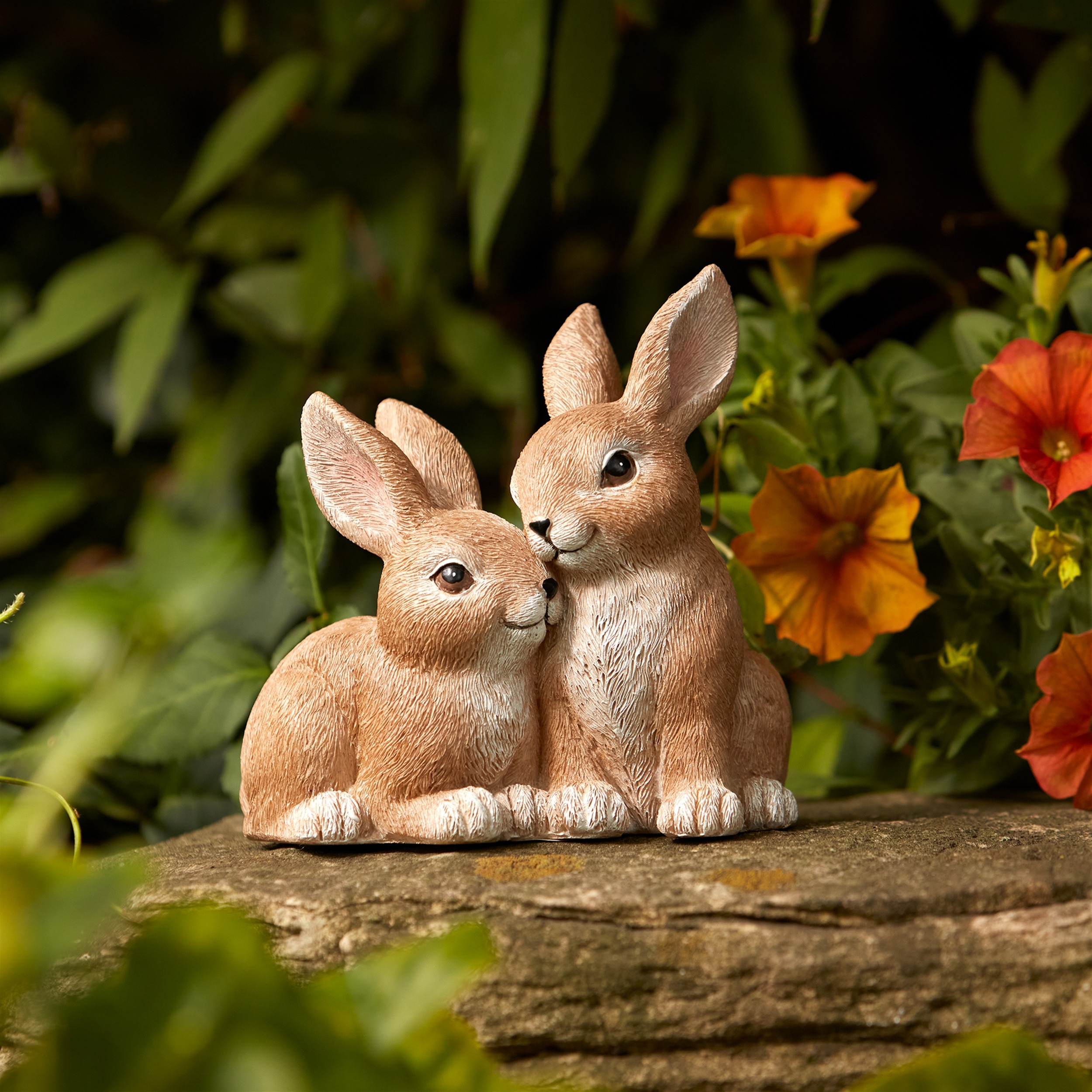 Woodland Bunny Couple Figurine (Set of 2)