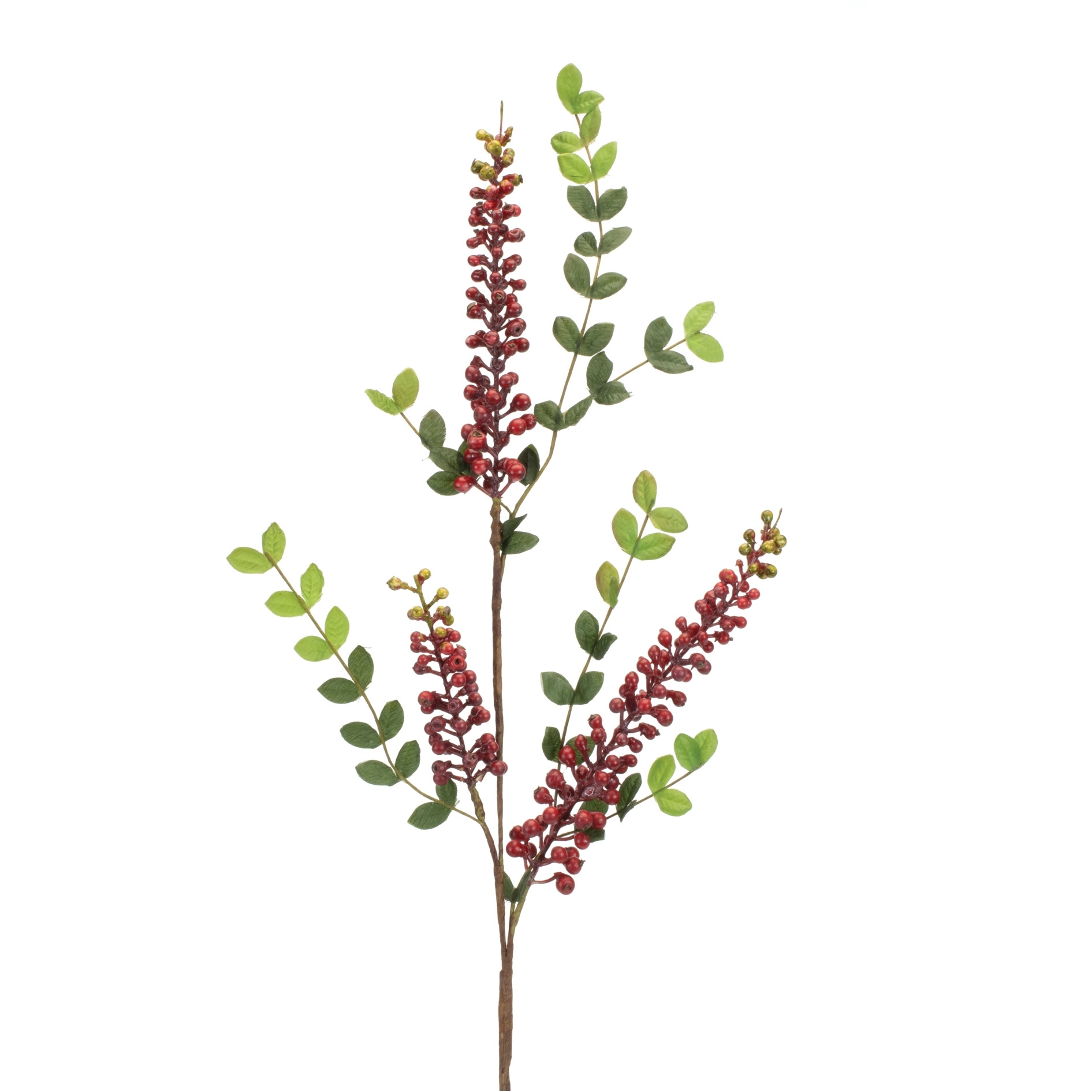Burgandy Berry Foliage Spray (Set of 6)