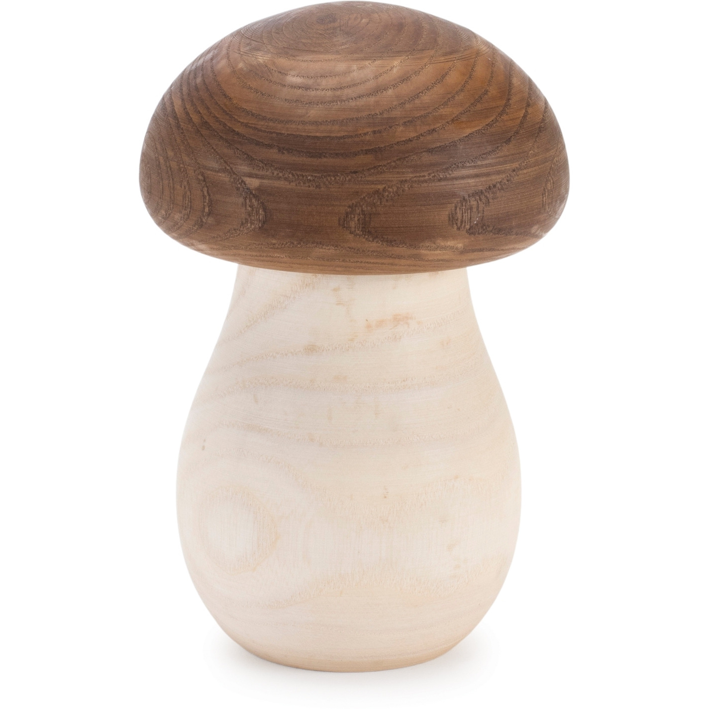 Wood Mushroom Box Dcor (Set of 2)