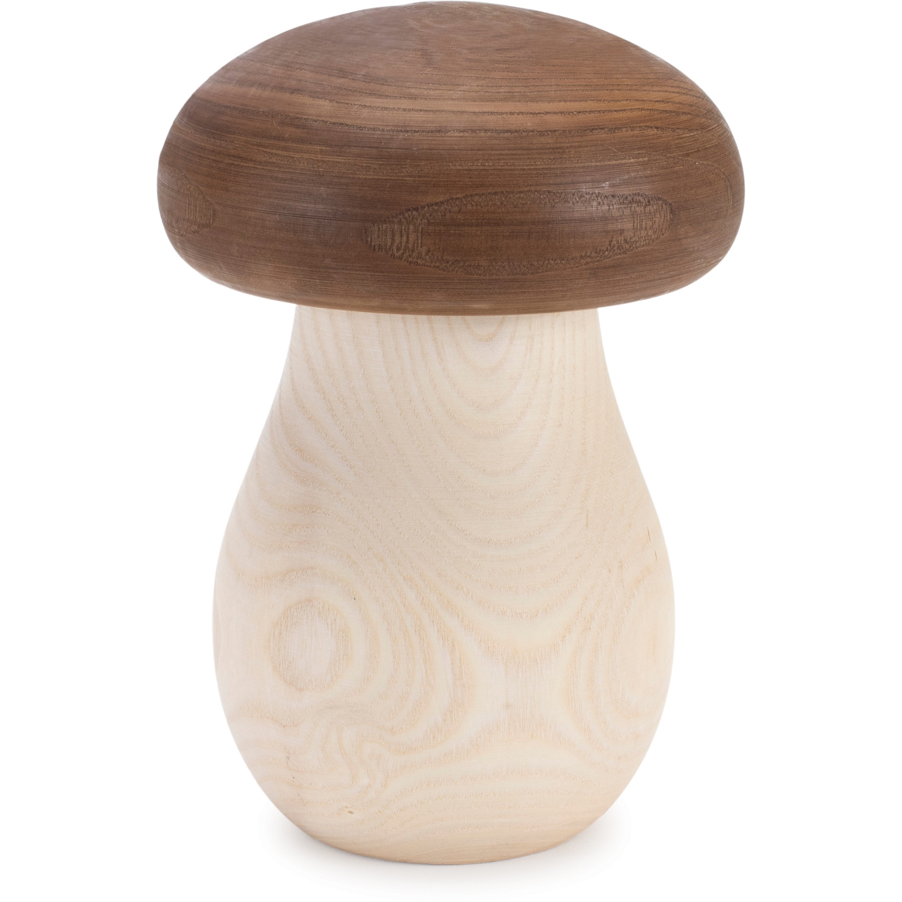 Wood Mushroom Box Dcor (Set of 2)
