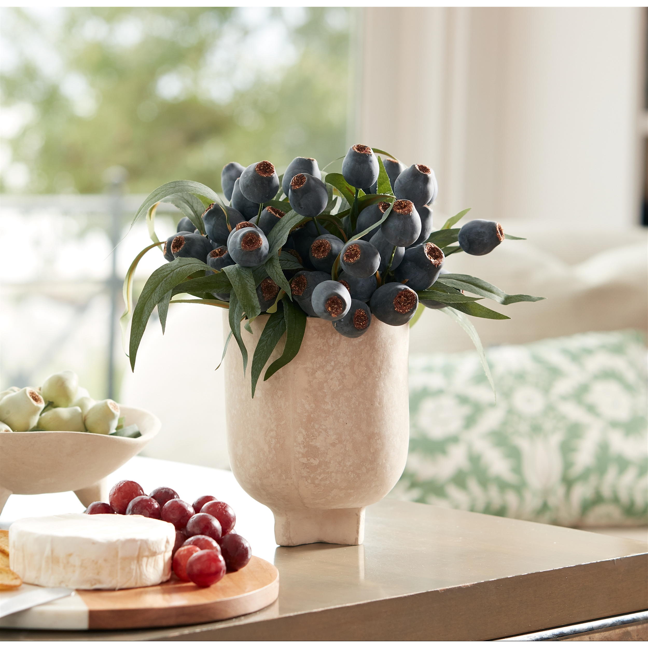 Blue Pod Foliage Bundle (Set of 2)