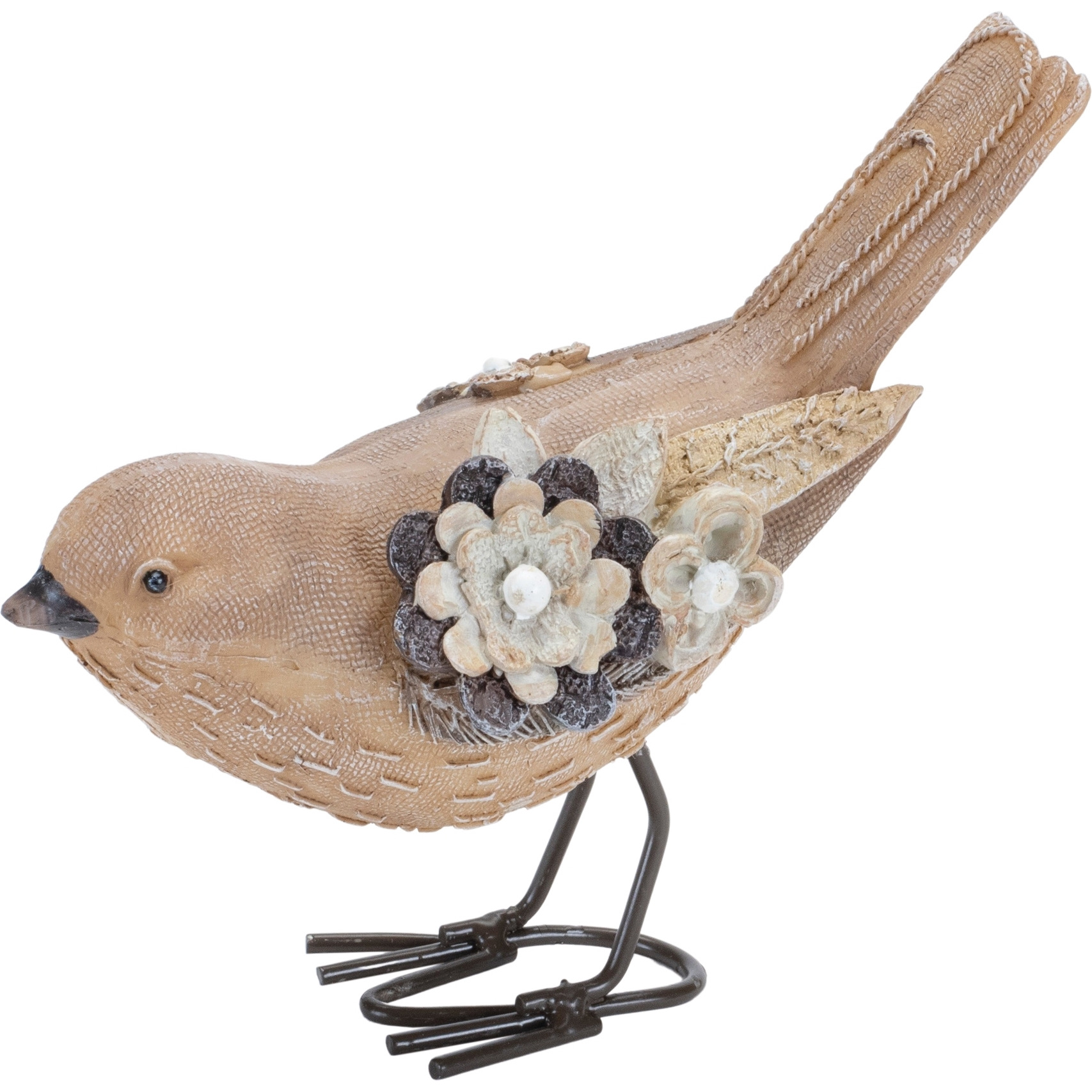Floral Bird Figurine (Set of 2)