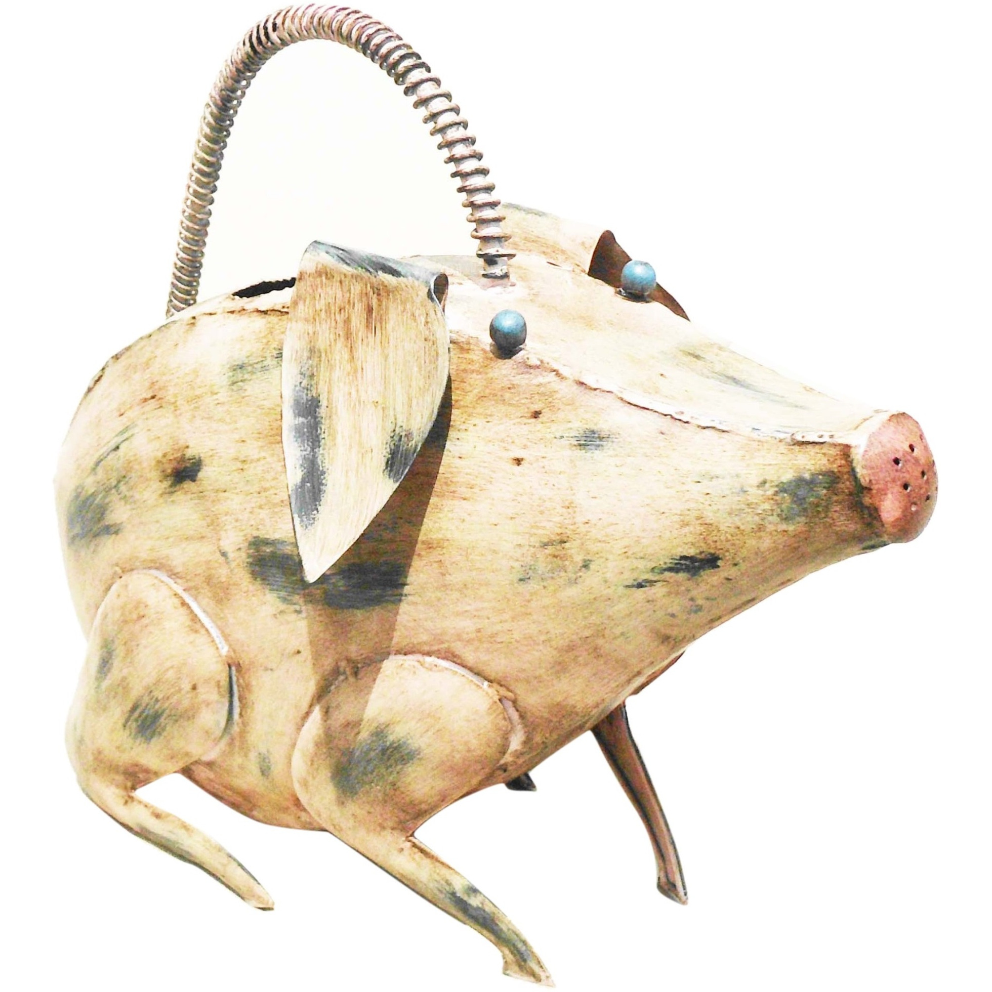D-ART COLLECTION, INC Iron Pig Watering Can