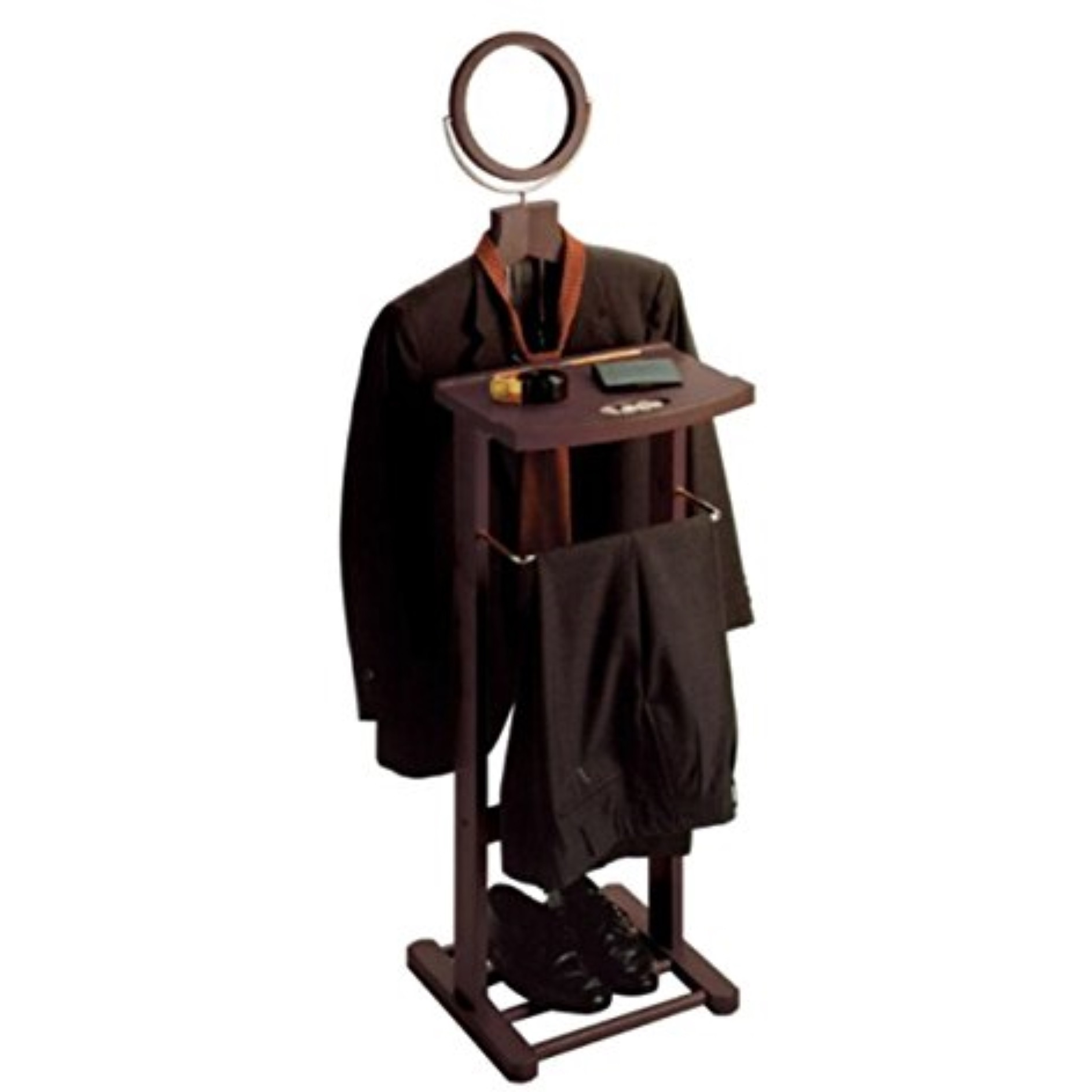 Carson Valet Stand, Espresso