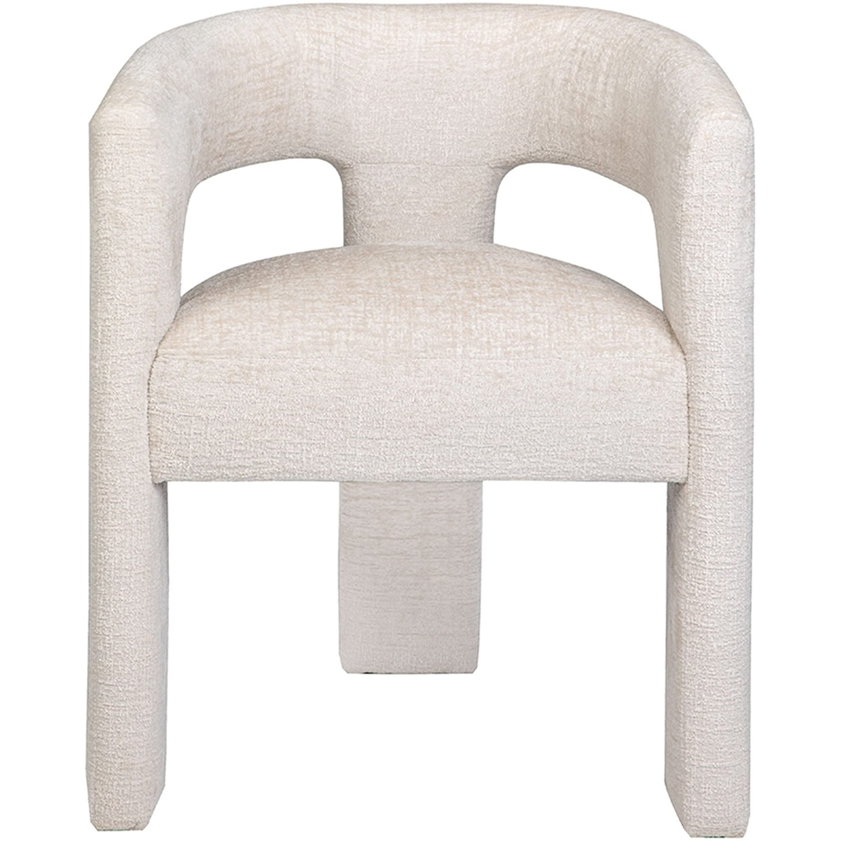 Gwen Modern Luxury Jacquard Fabric Upholstered Sculpture Armchair