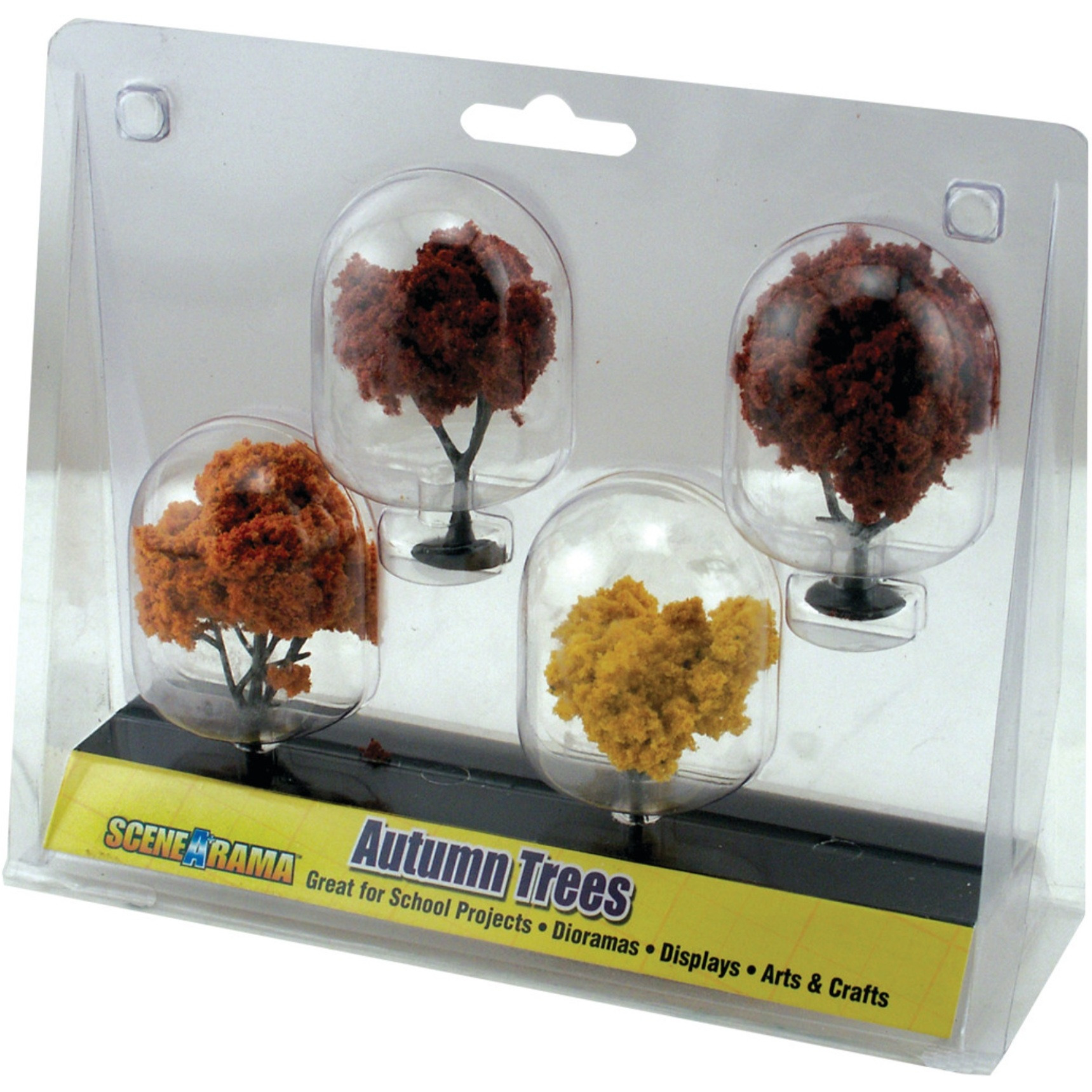 Woodland Scenics Scene-A-Rama Trees, Autumn Trees, 4/Pkg.