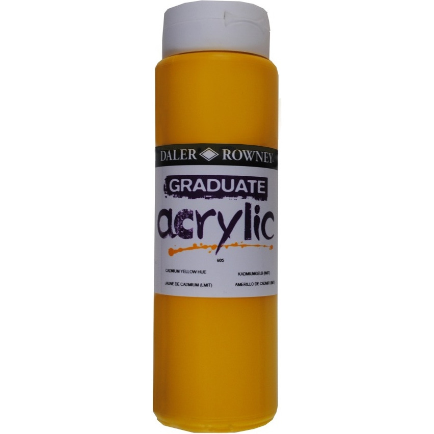 GRAD ACRYLIC CAD YLLW HU 500ML