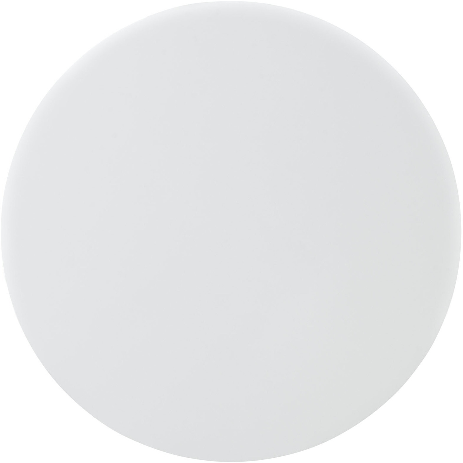 Track Round Dining Table - White