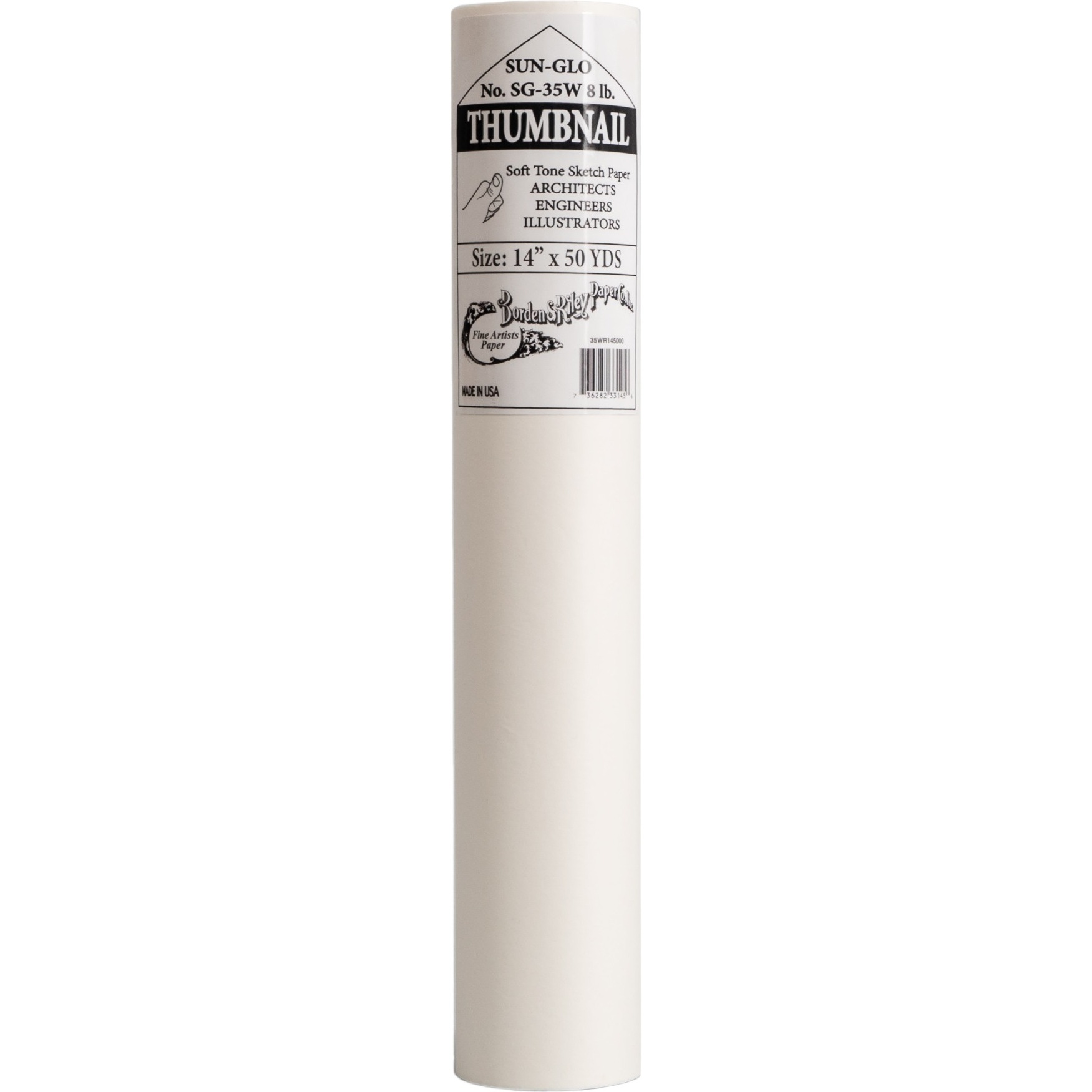 SKETCH ROLL 14X50 WHITE