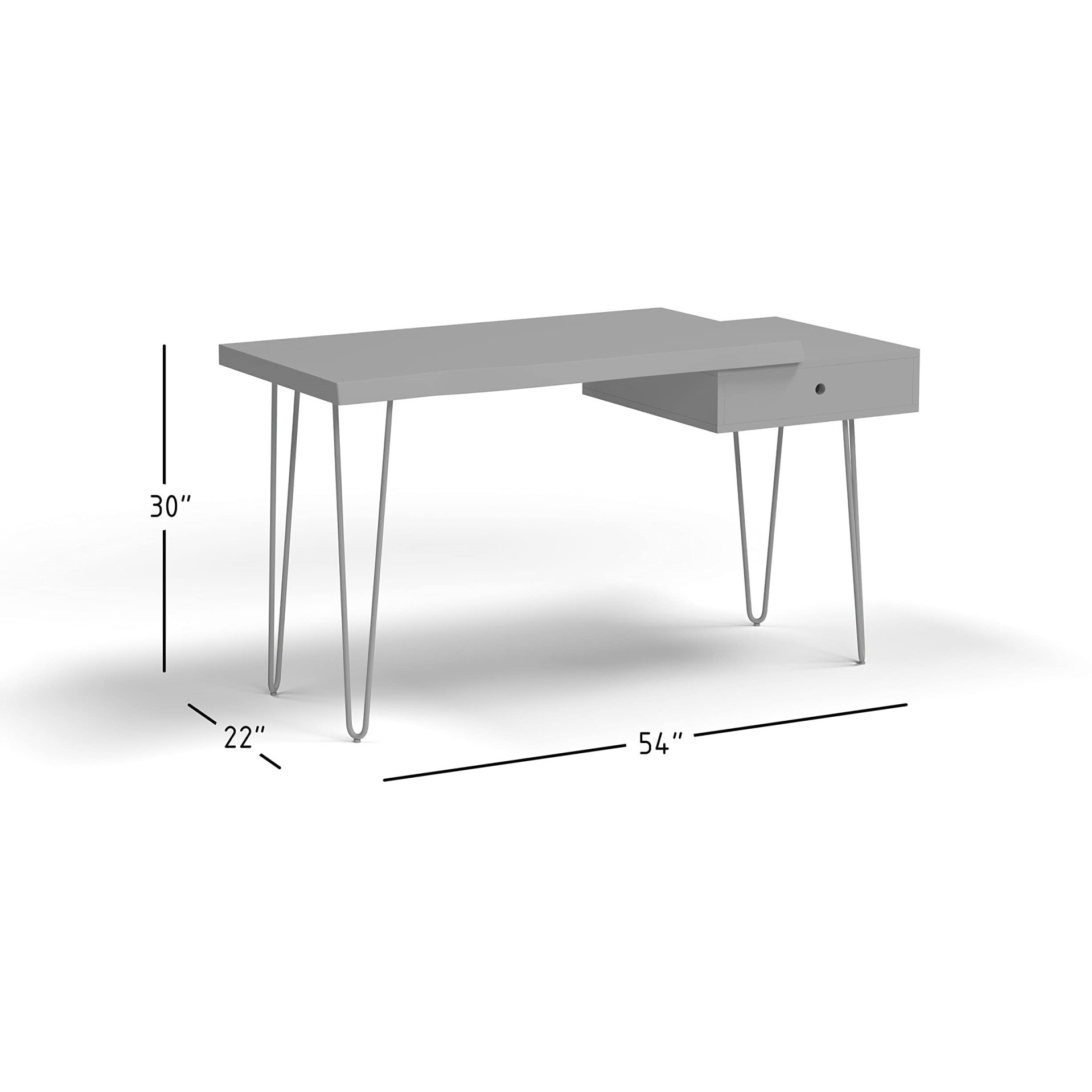 Nature's Edge Solid Acacia Desk with Drawer
