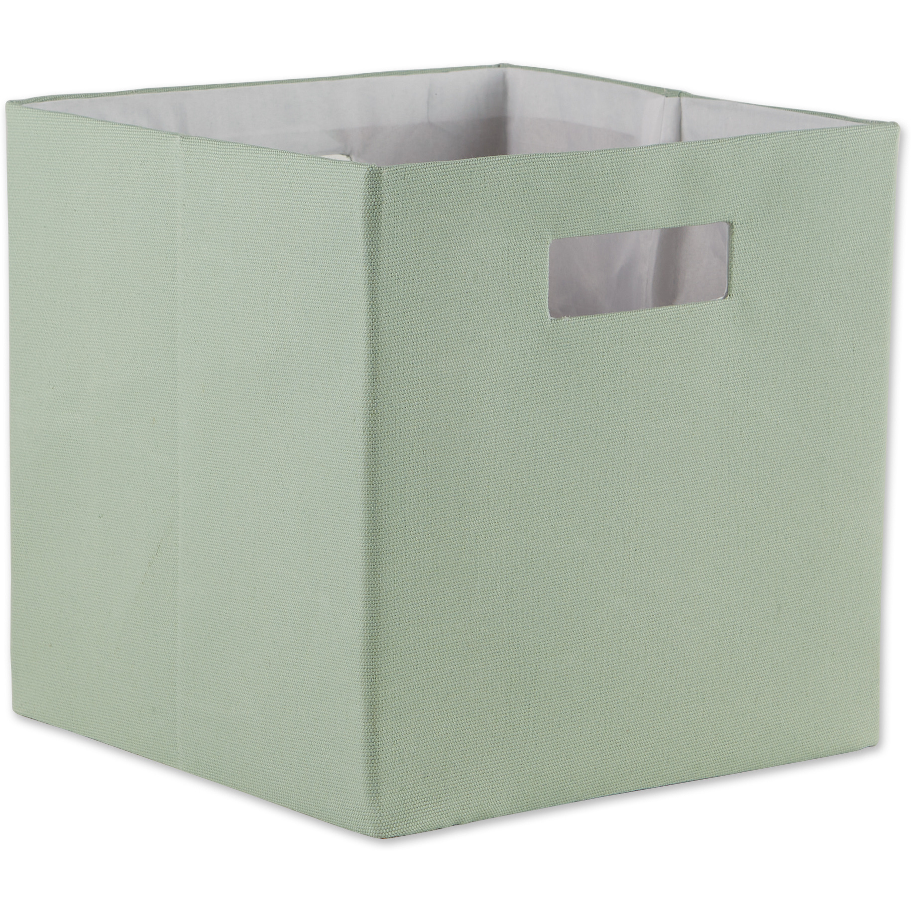 DII Polyester Cube Solid Mint Square 11x11x11