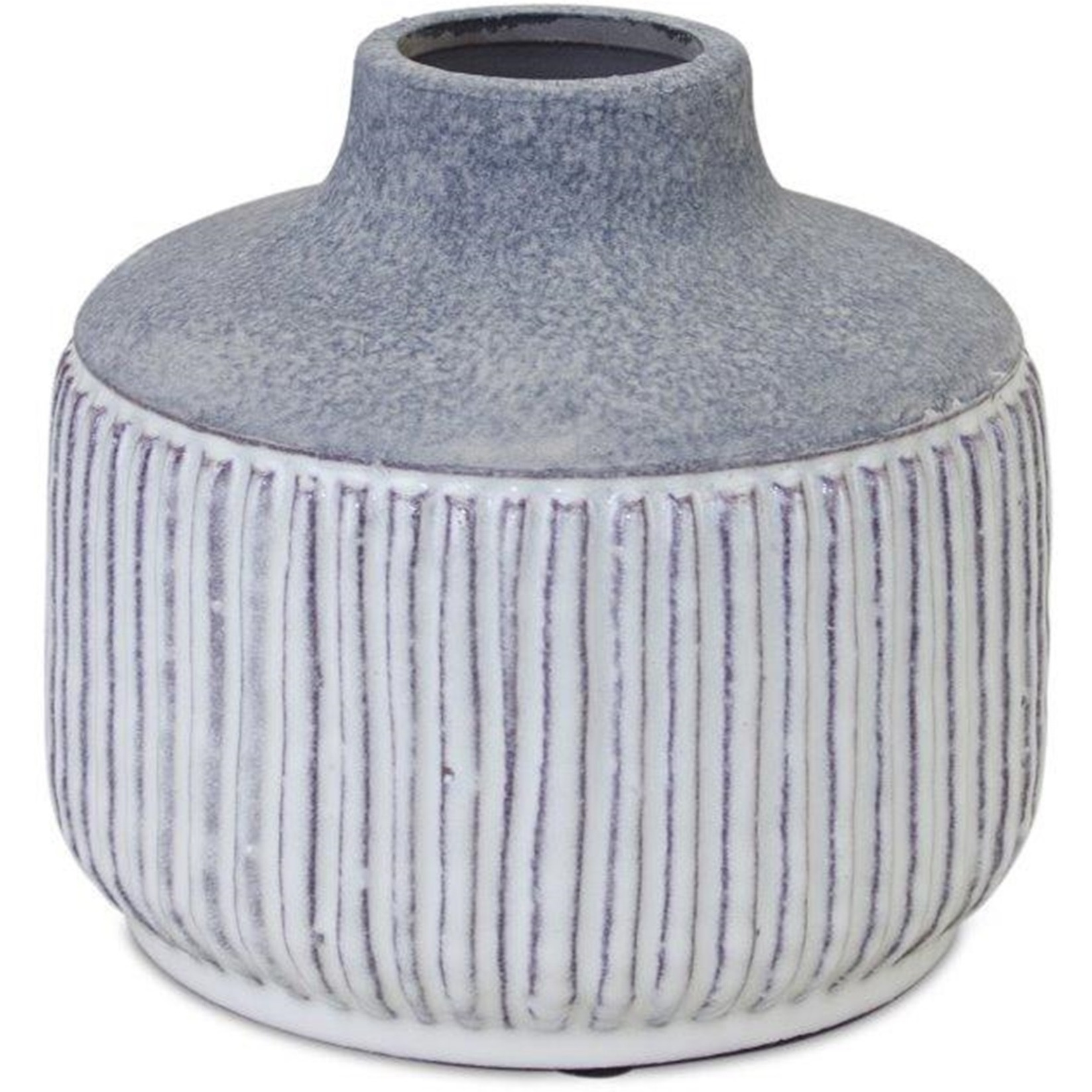 Vase (Set of 2) 6.5&quotD x 6&quotH Terra Cotta
