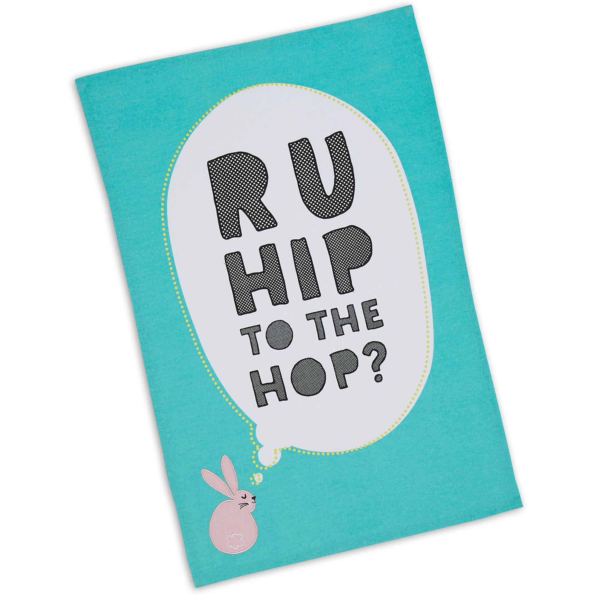 DII Easter Animals Dishtowel Set, 18x28", 3 Piece